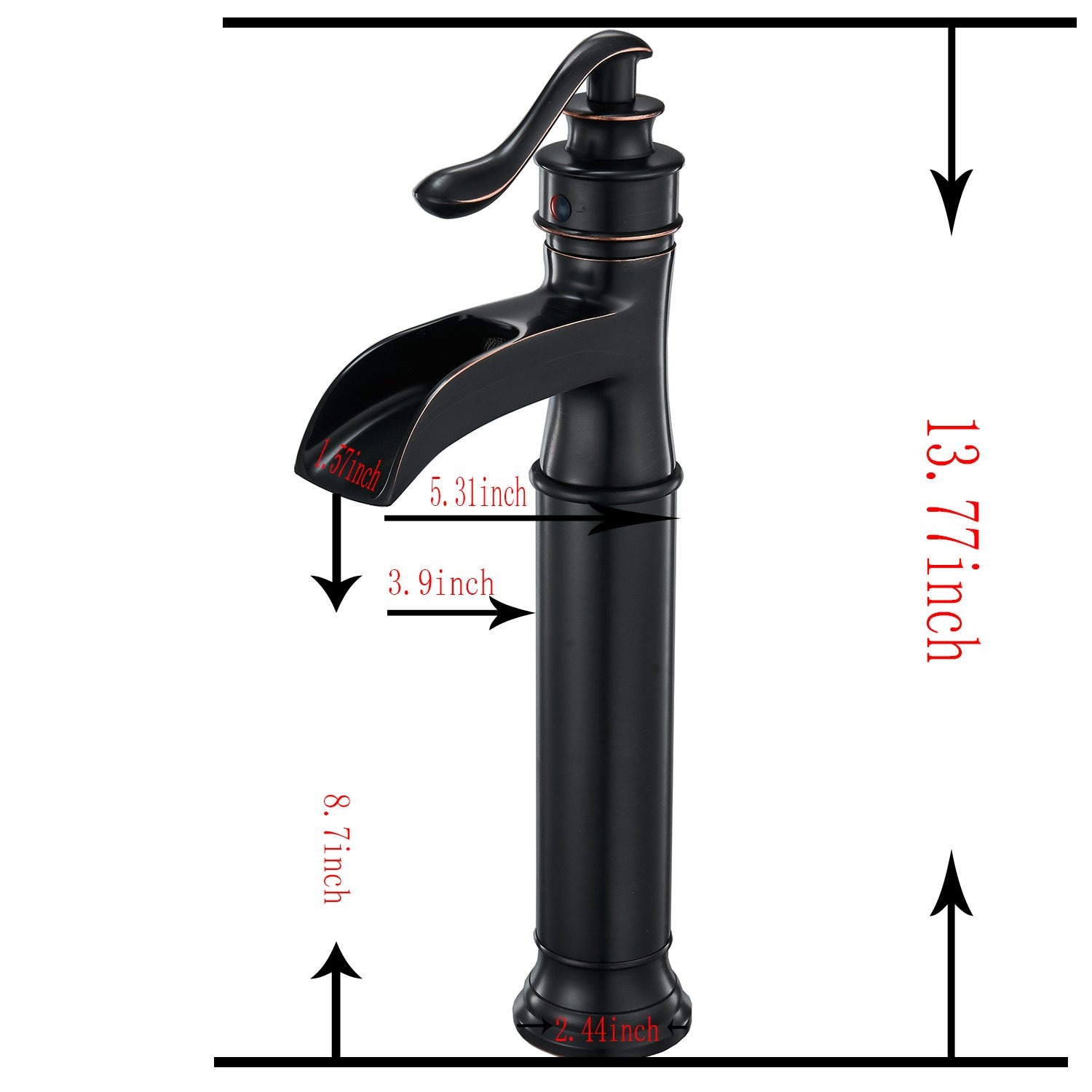 WELLFOR FH76556H-ORB Lavatory-Faucets - View #4
