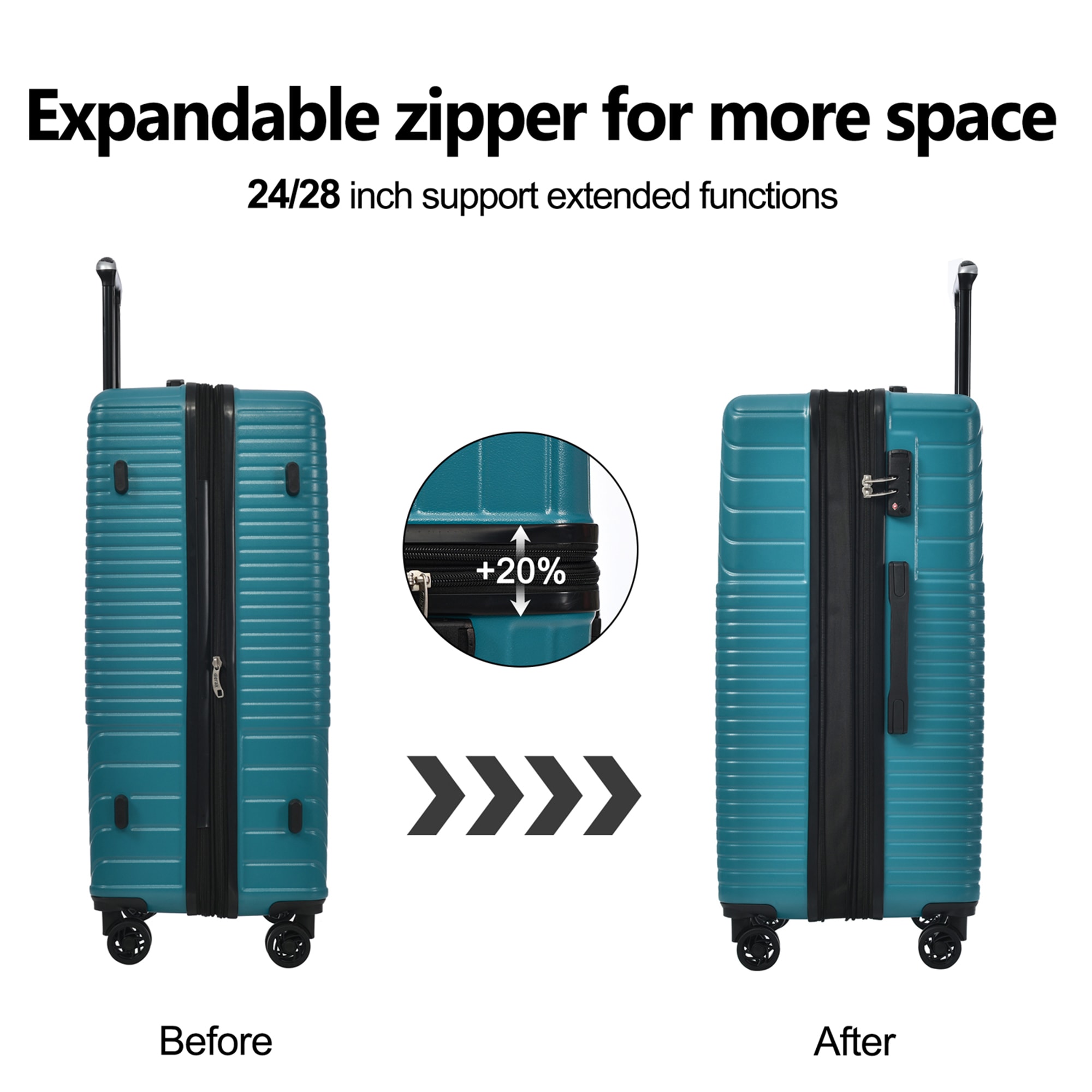 Bybafun YD9500063 Luggage-And-Luggage-Sets - View #4