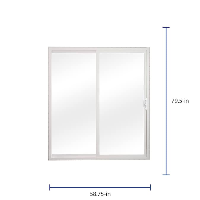 Prehung Double Door Sliding Patio, Standard Sliding Glass Door Dimensions