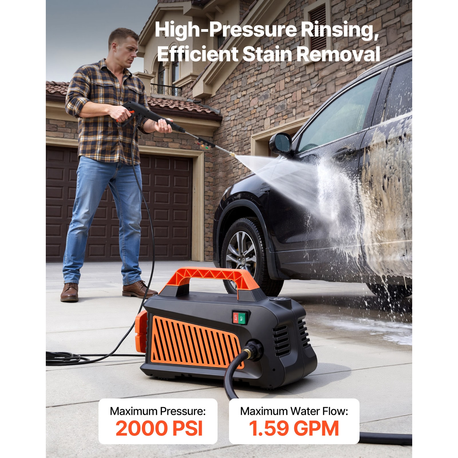 Mecale VOL-AO25SF Gas-Pressurewashers - View #2