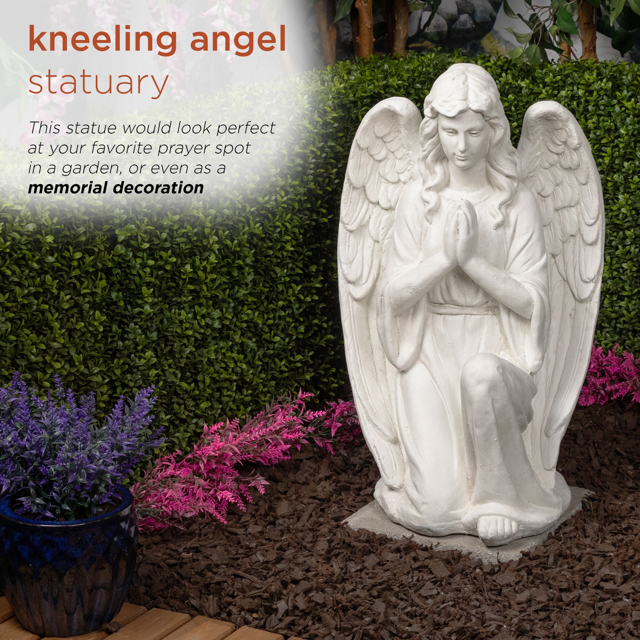 Alpine Corporation MCC830 Garden-Statue - View #9