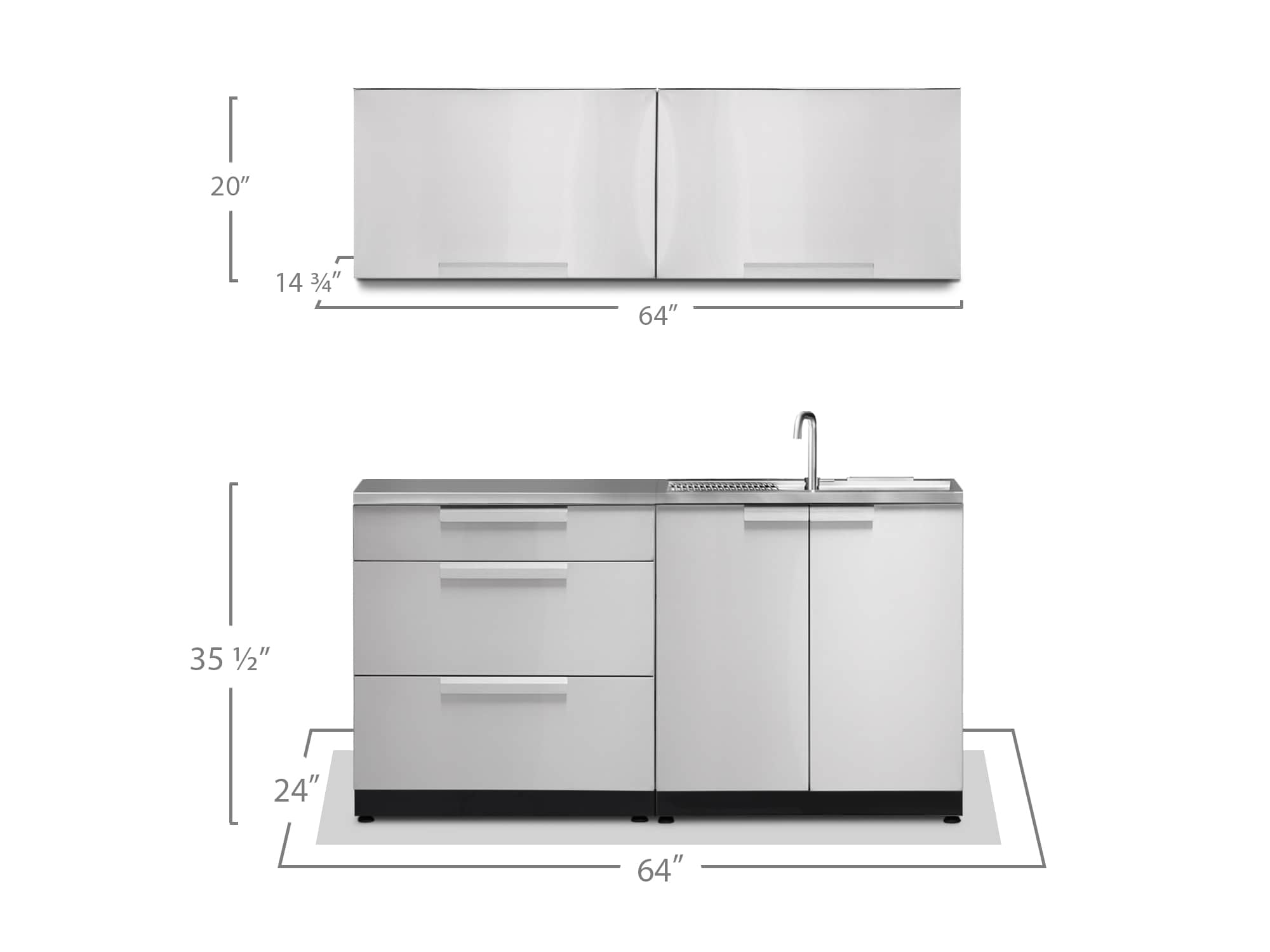 Stainless Steel Modular Kitchen