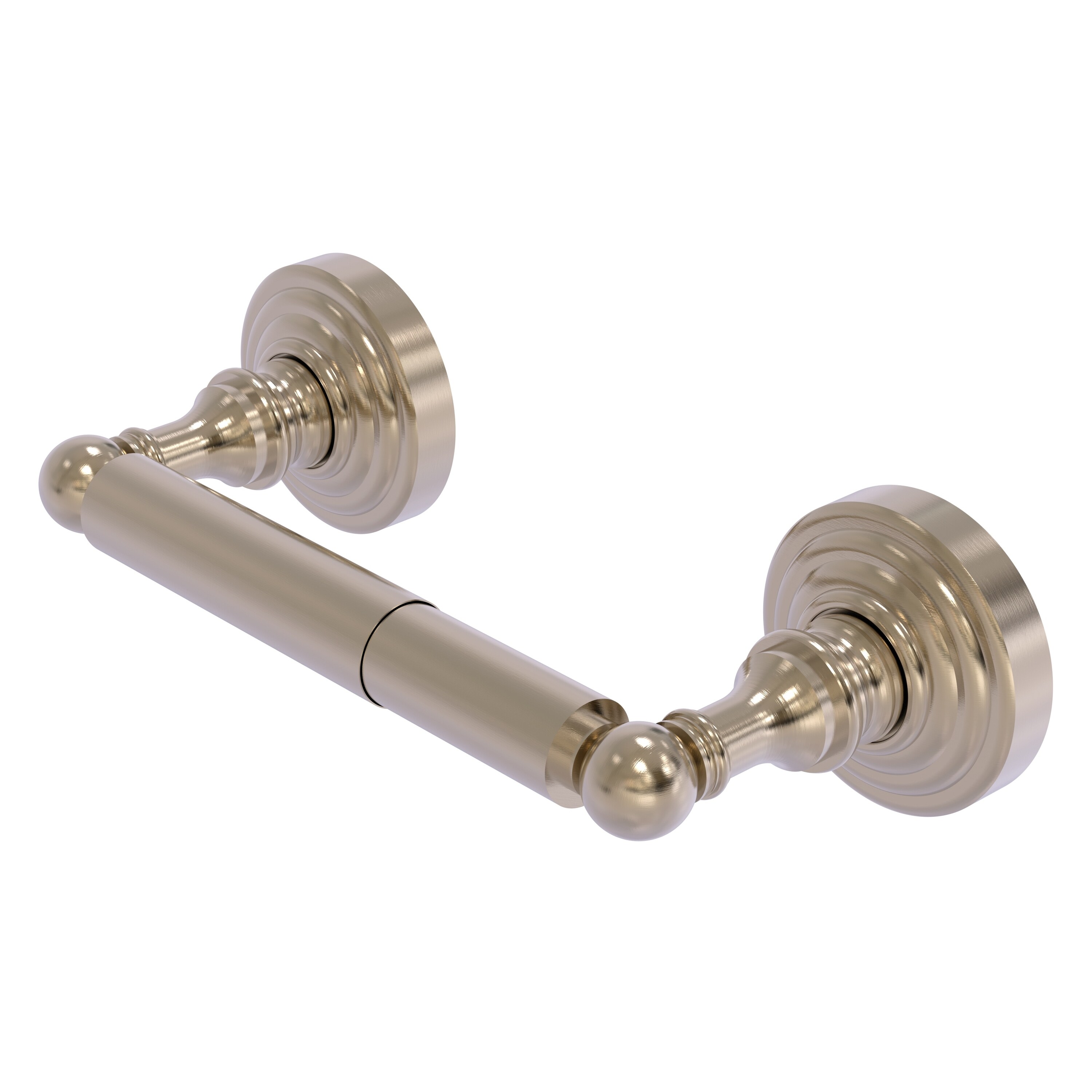 Allied Brass WP-24-PEW Waverly Place Antique Pewter Wall mount Double post Toilet Paper Holder 1 -Rolls