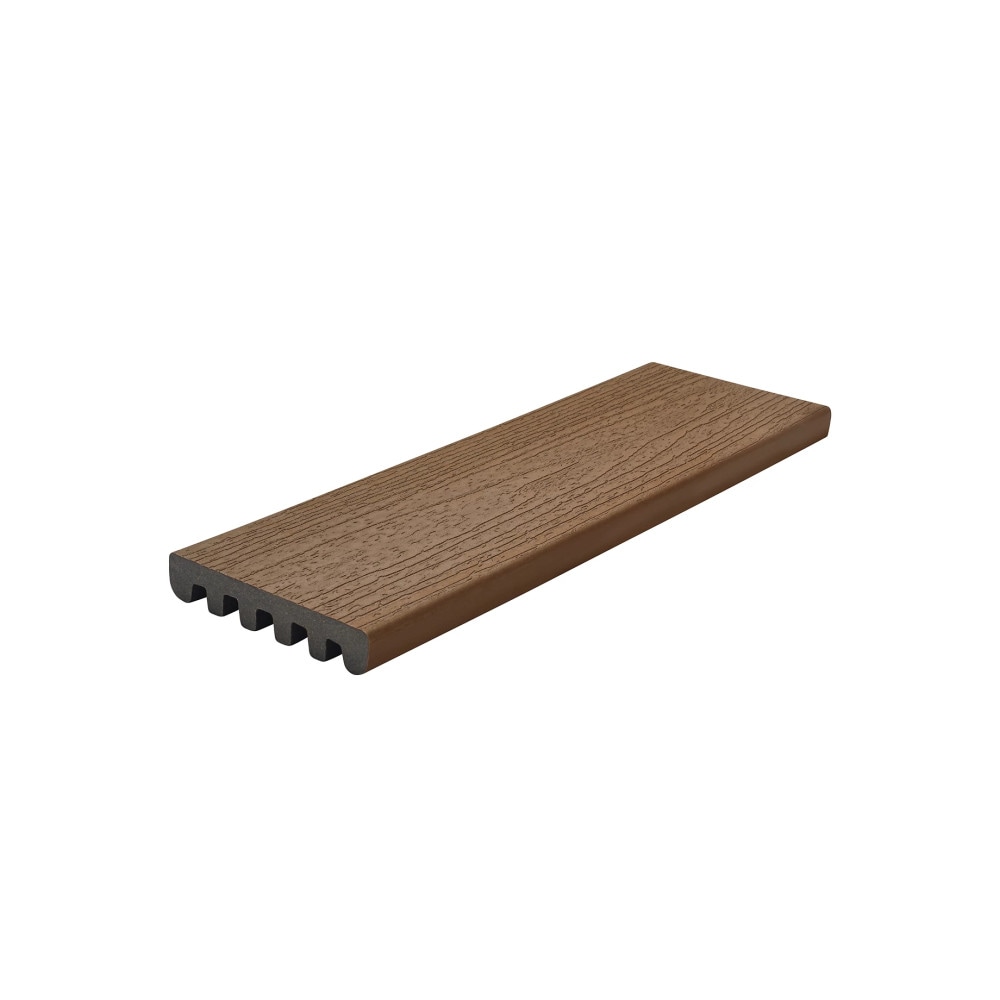 Trex Enhance Basics 1-in x 6-in x 16-ft Saddle Square/Scalloped Composite Deck Board
