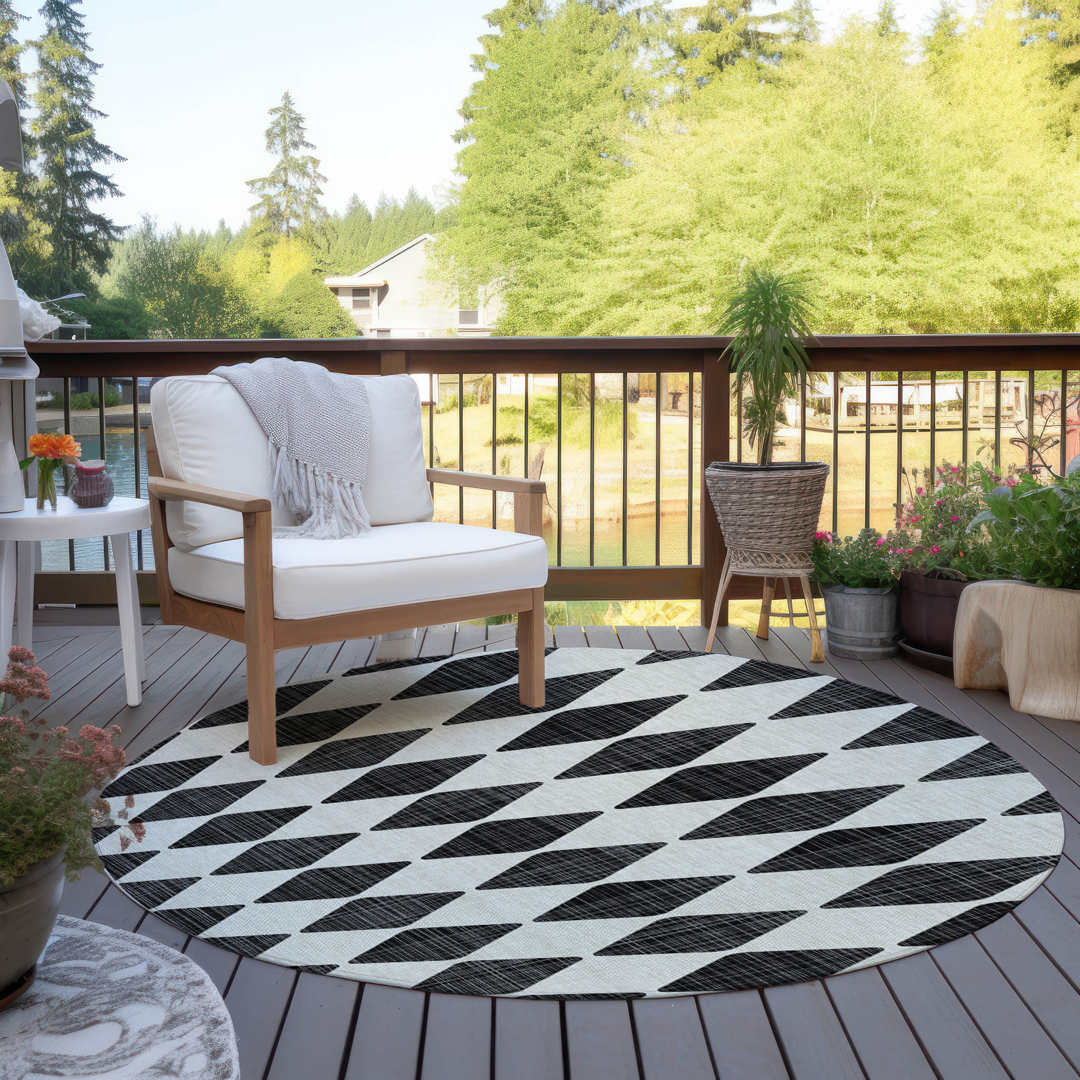 Addison Rugs ACN578BK8RO rugs - View #7