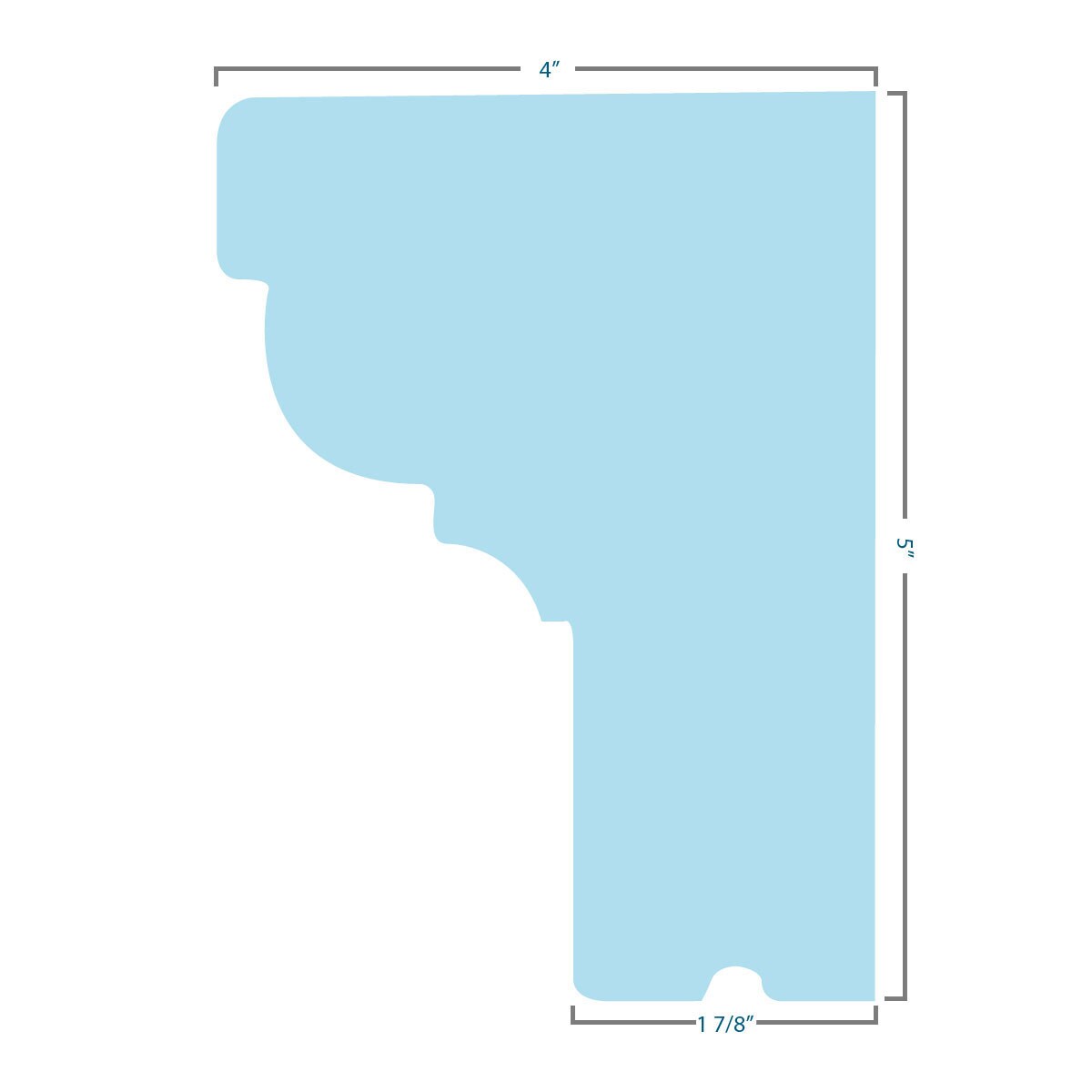 Ekena Millwork CRH05X64ST Exterior-Window-Trim - View #6