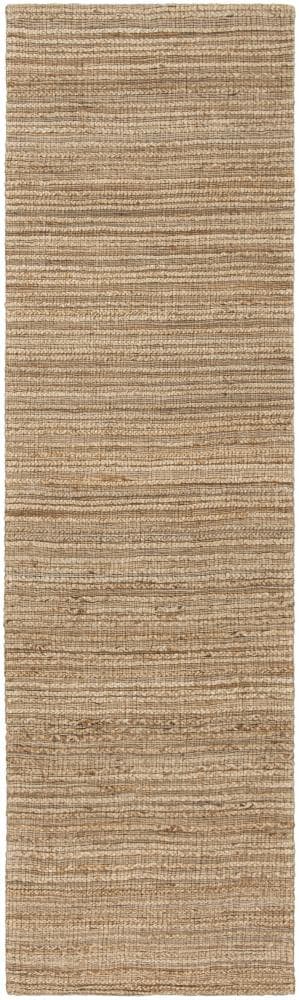 Safavieh CAP503A-28 Cape Cod Hamden 2 x 8 (ft) Jute Natural Rectangular Indoor Stripe Coastal Runner rug