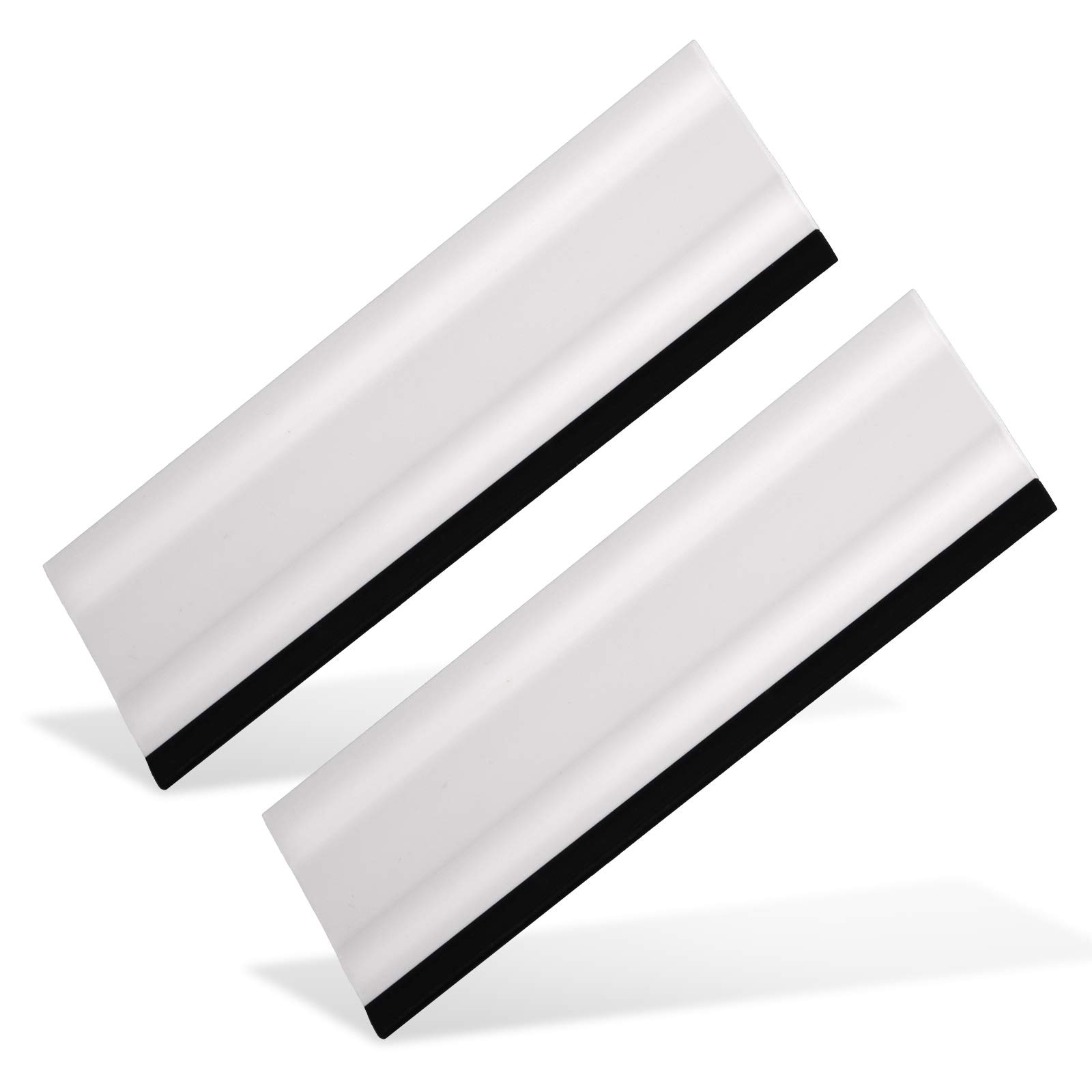 Ahfiwaso 6 inch block squeegee pack for car window windshield film stickers decals and vinyl applicator tool soft rubber for glass cleaning snow removal