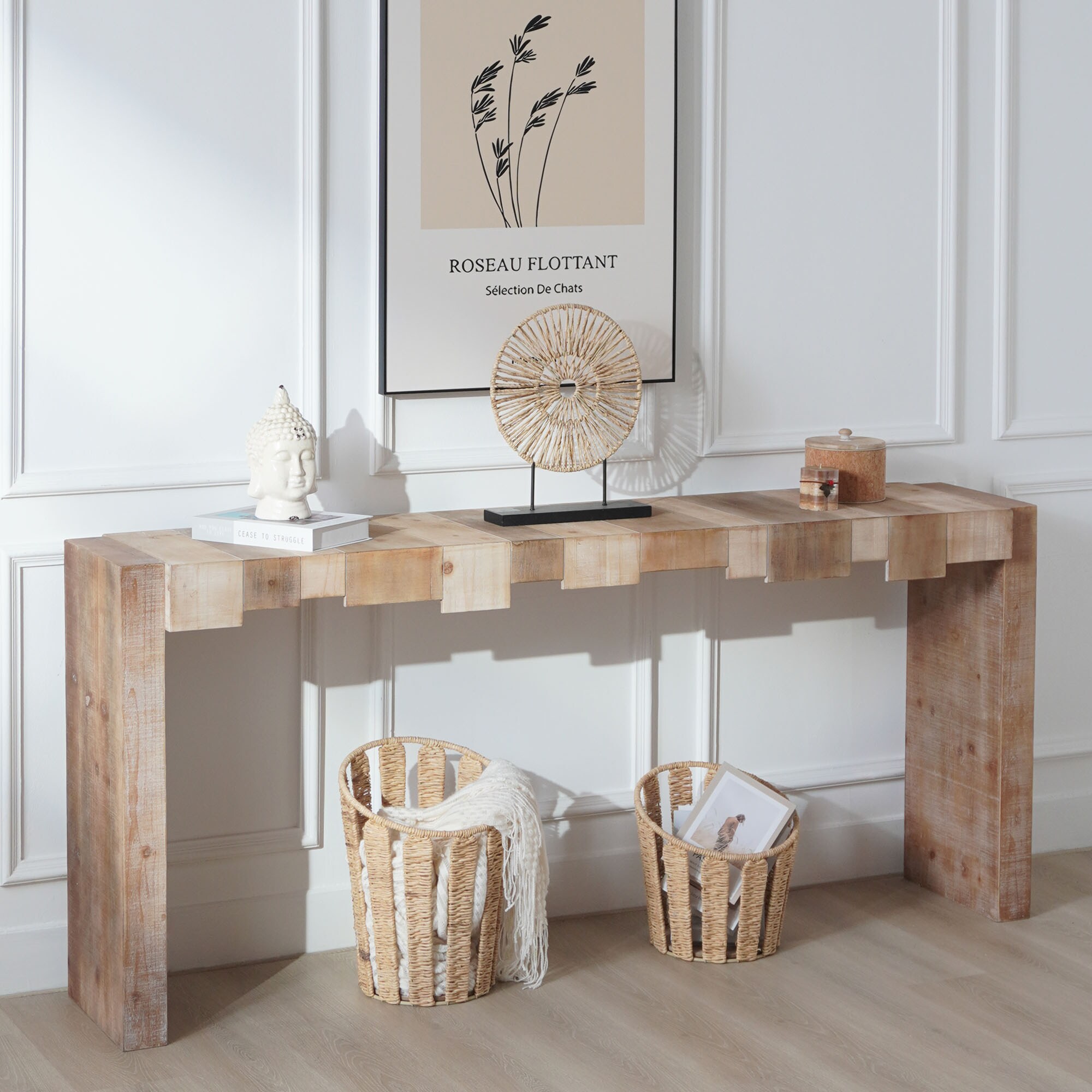 SINOFURN SYA330158BK Console-Sofa-Tables - View #2