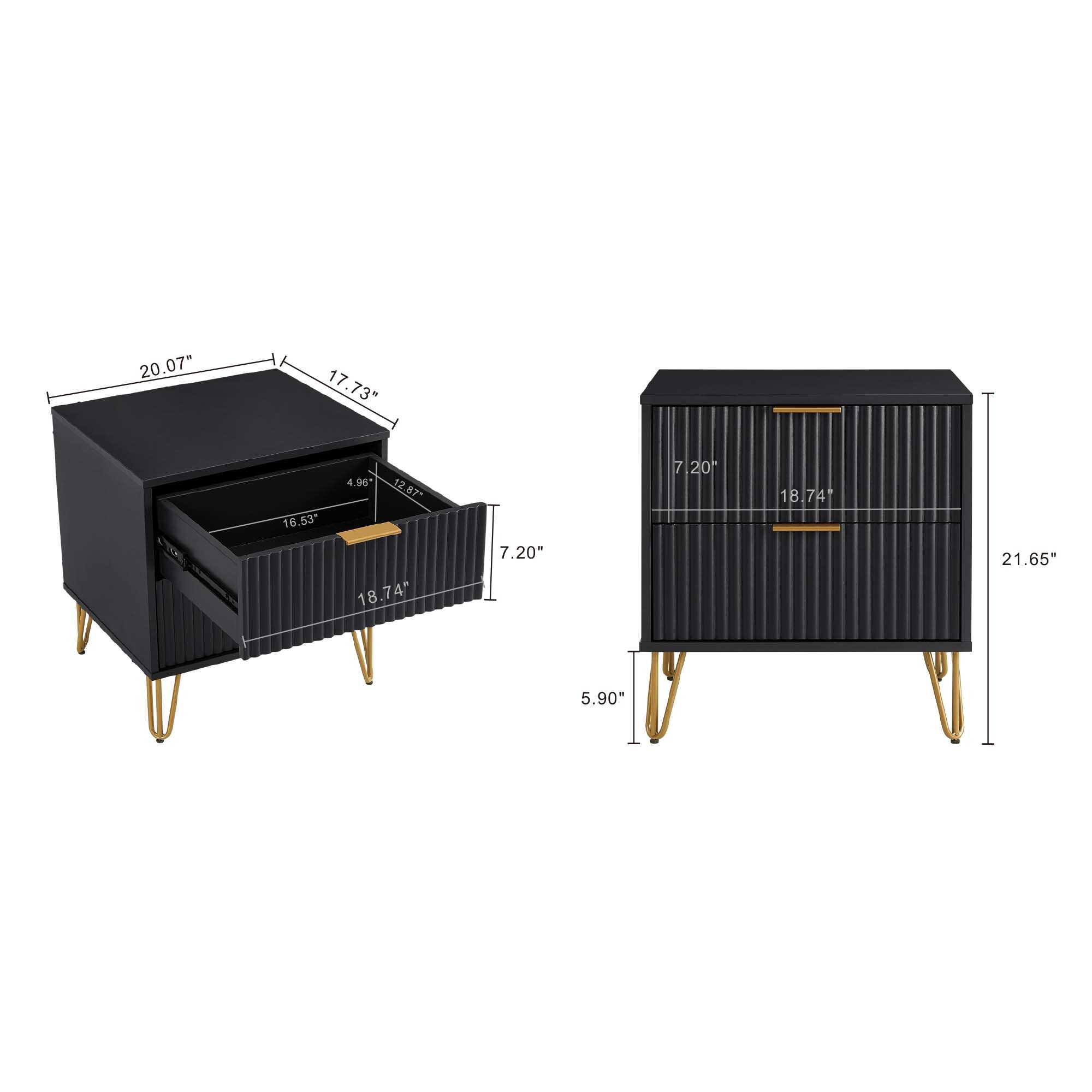 LUXEYARD DS-M-BAC01154 nightstands - View #3