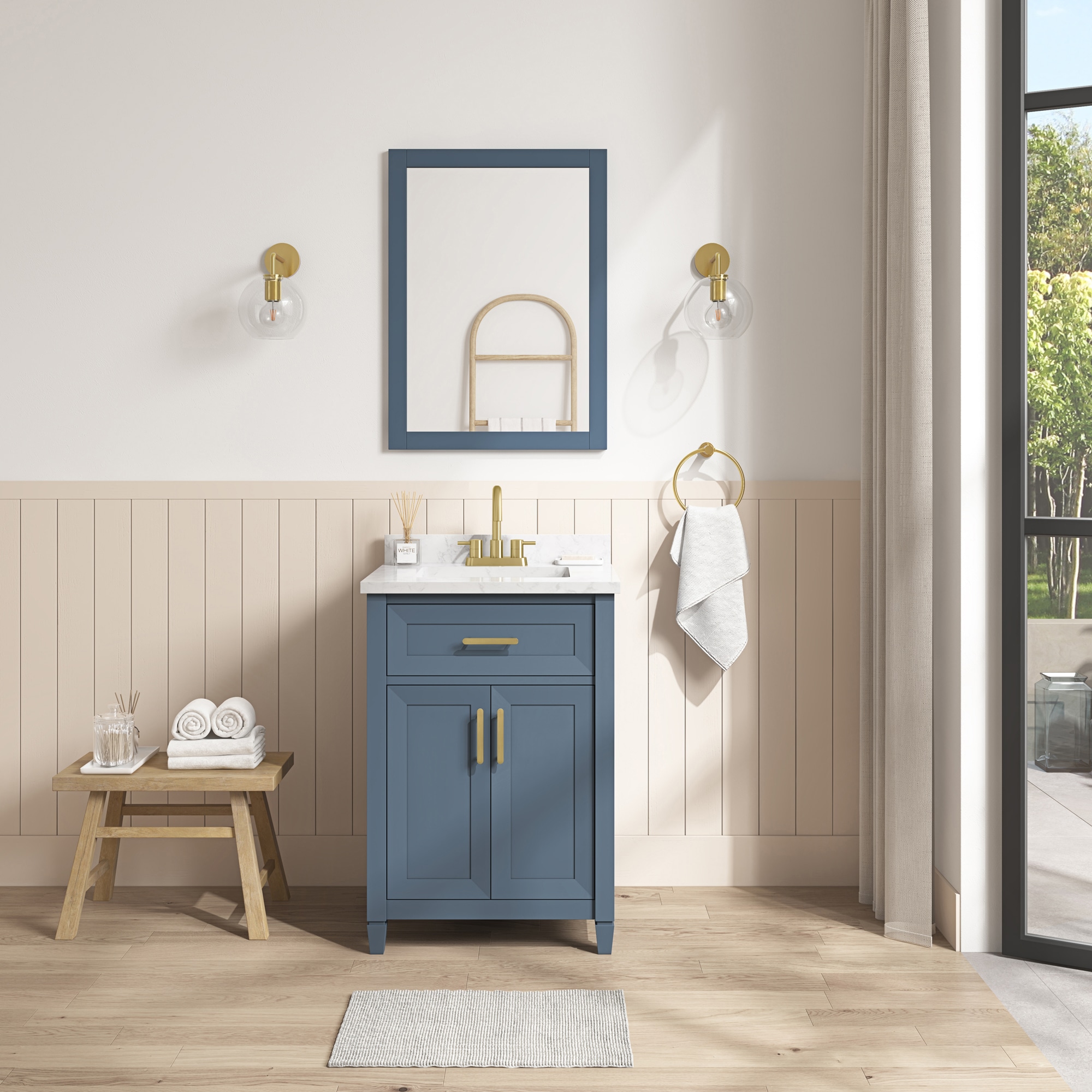 allen + roth LANCASHIRE-24CB Bath-Vanity-Combo - View #15