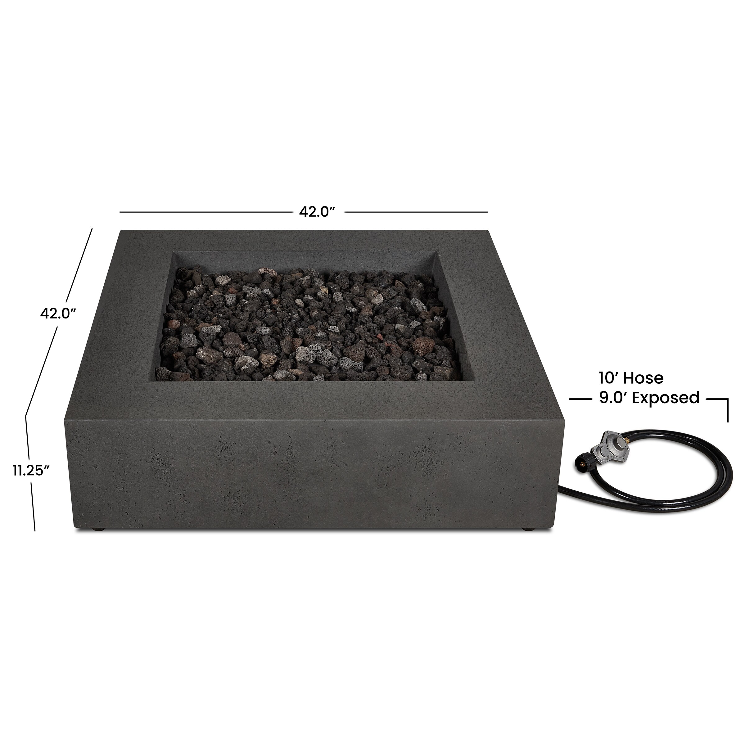 Jensen Co. 1592LP-CBN Outdoor-Gas-Firepits - View #10