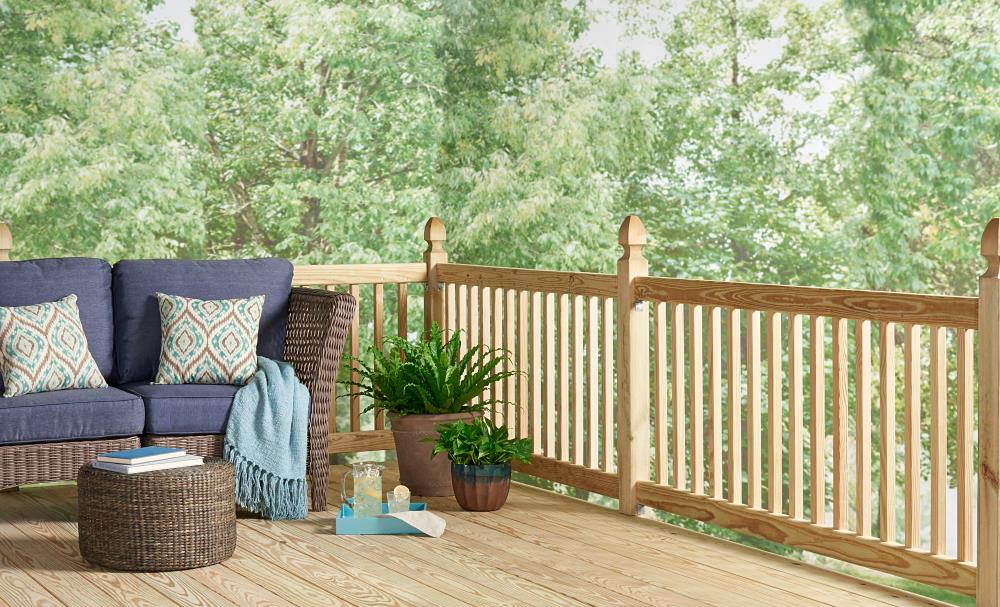 Severe Weather Wood Pressure Treated Wood Deck