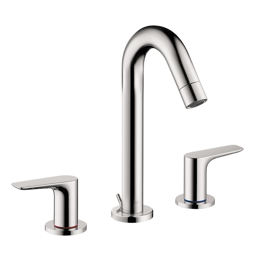 Logis Chrome Widespread 2-handle WaterSense Bathroom Sink Faucet with Drain | - Hansgrohe 71533001