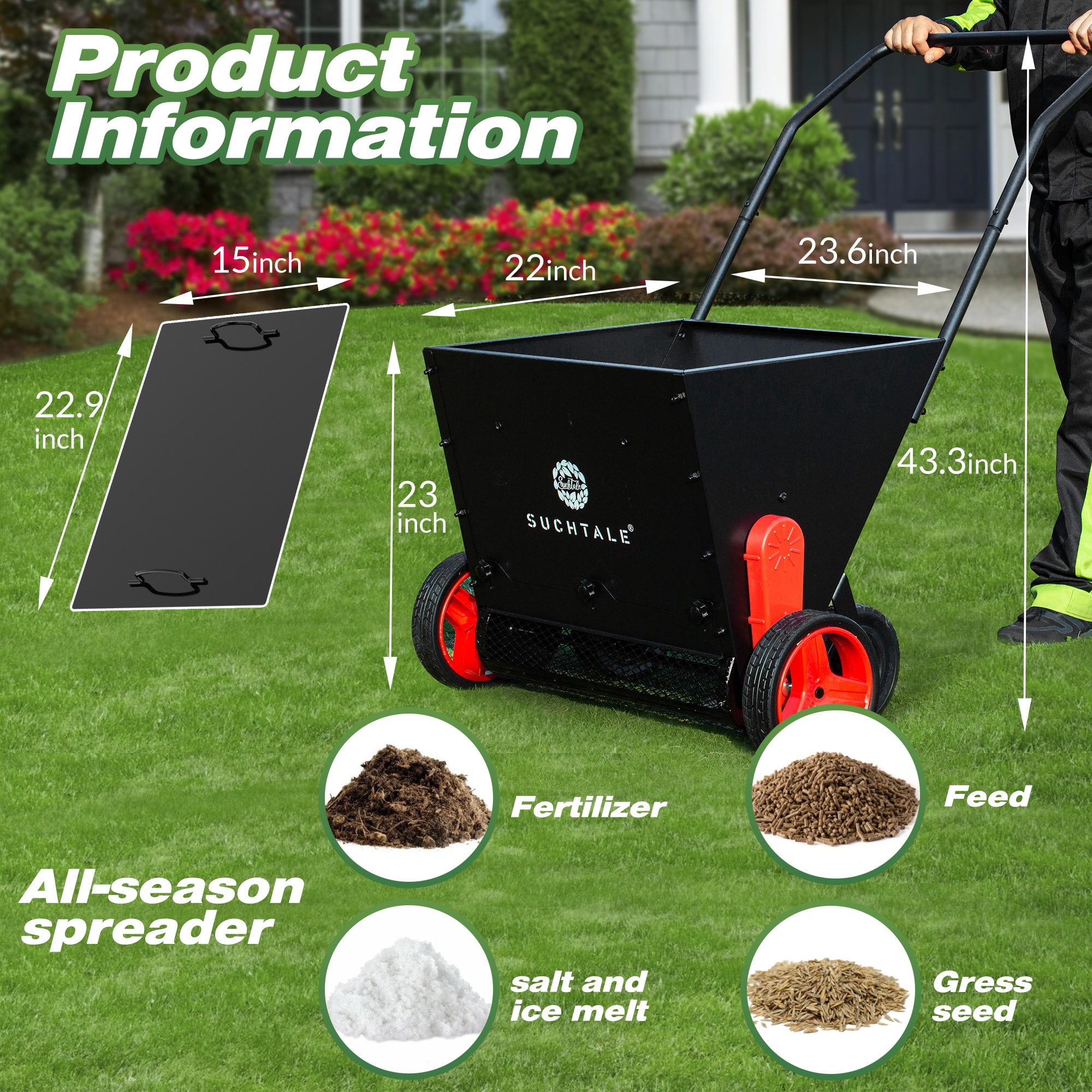 Suchtale SP-002-LS Push-Spreaders - View #6