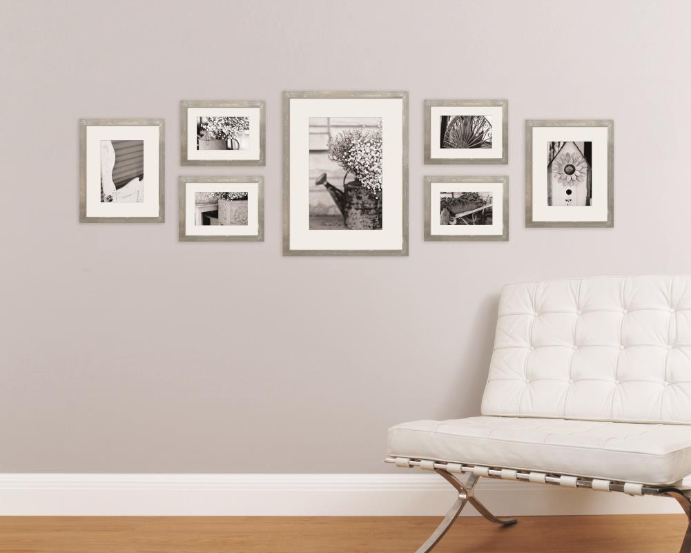 Pinnacle Gray Picture Frame (8-in x 10-in) in the Picture Frames ...