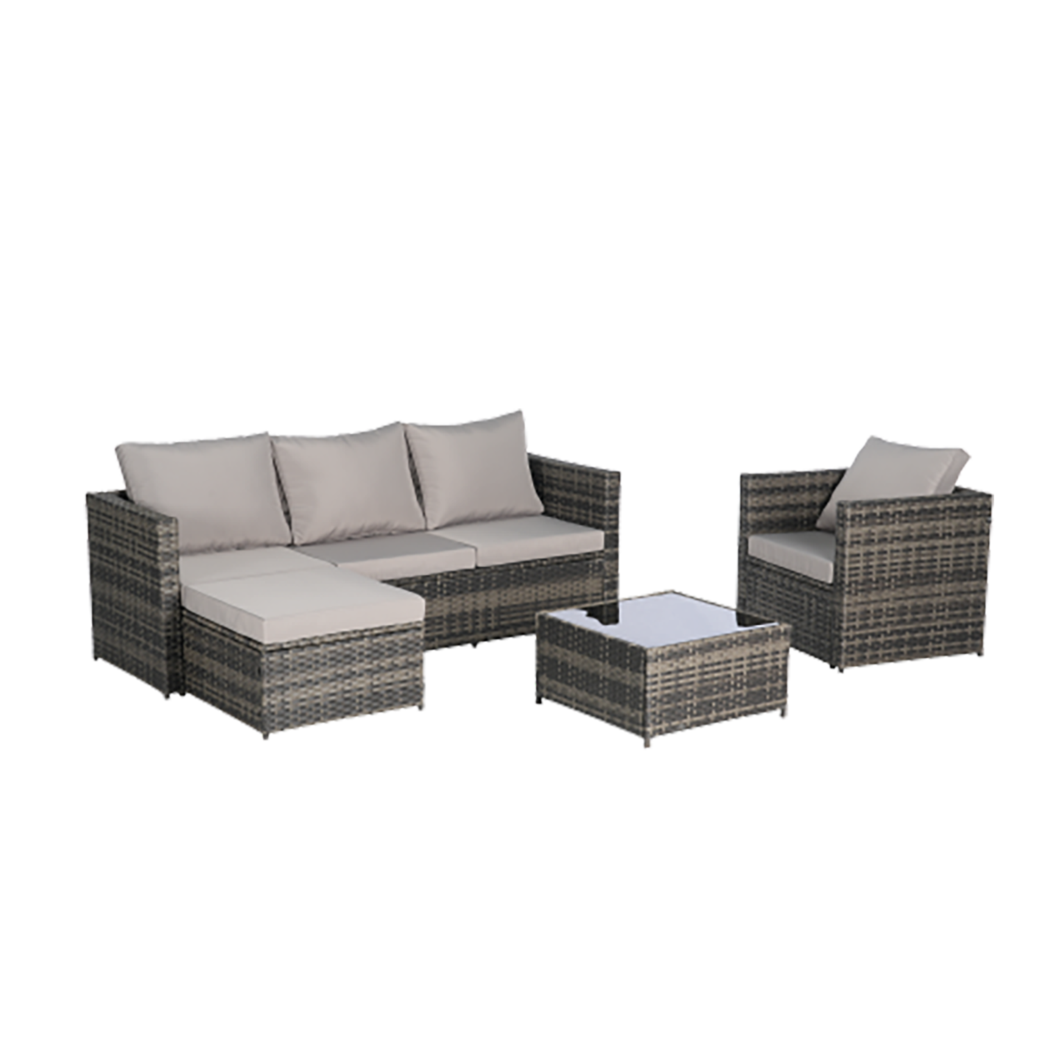 GZMR GM-EF-00042 Patio-Conversation-Sets - View #6