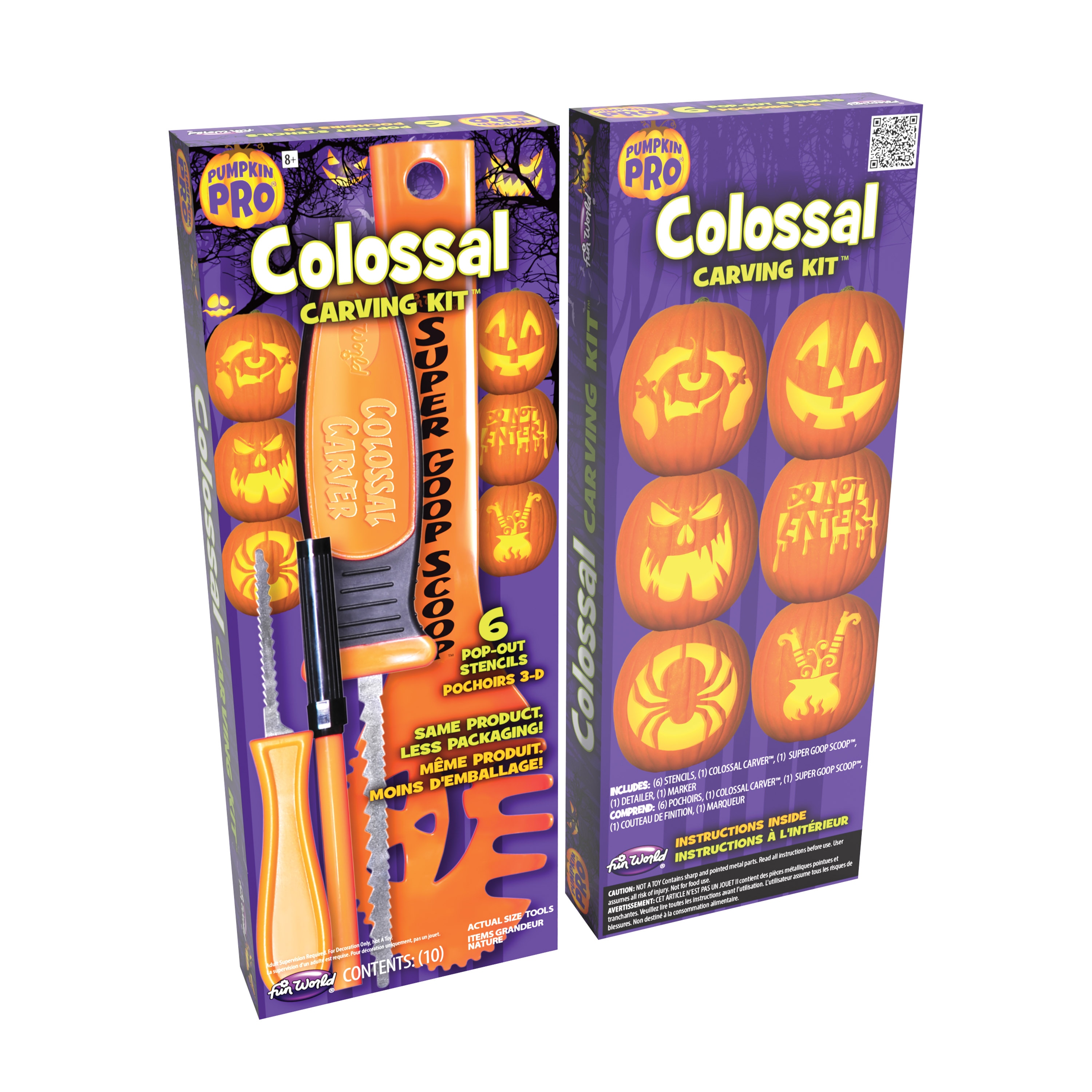 Fun World 94689BLW Pumpkin-Carving-Tools-Kits - View #2