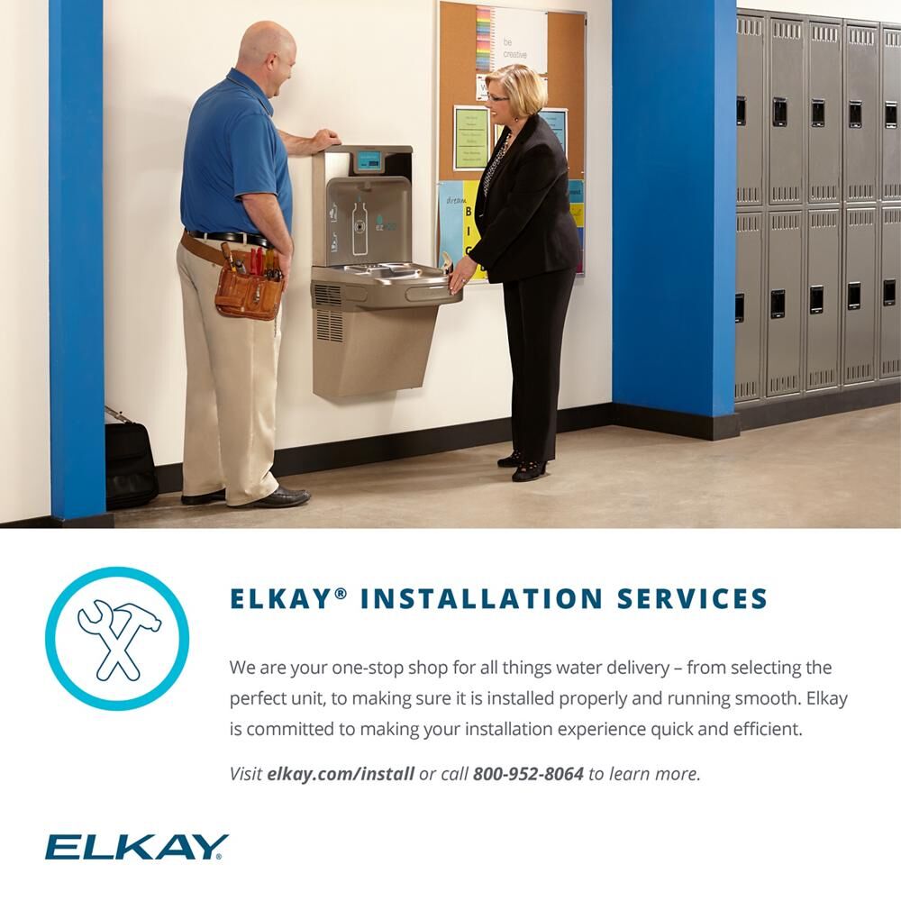 Elkay LZWSSM Indoor-Drinking-Fountains - View #7
