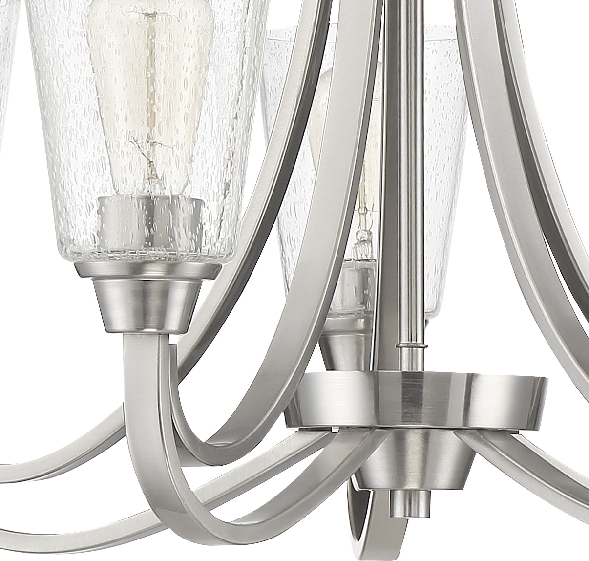 Craftmade Grace 5-Light Brushed Nickel Transitional Chandelier 41925 ...