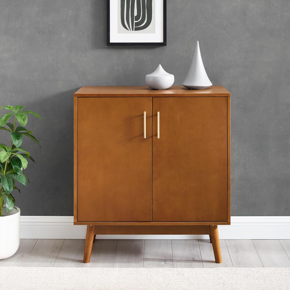 Walker Edison 30-in Mid Century Modern Accent Cabinet- Acorn at Lowes.com