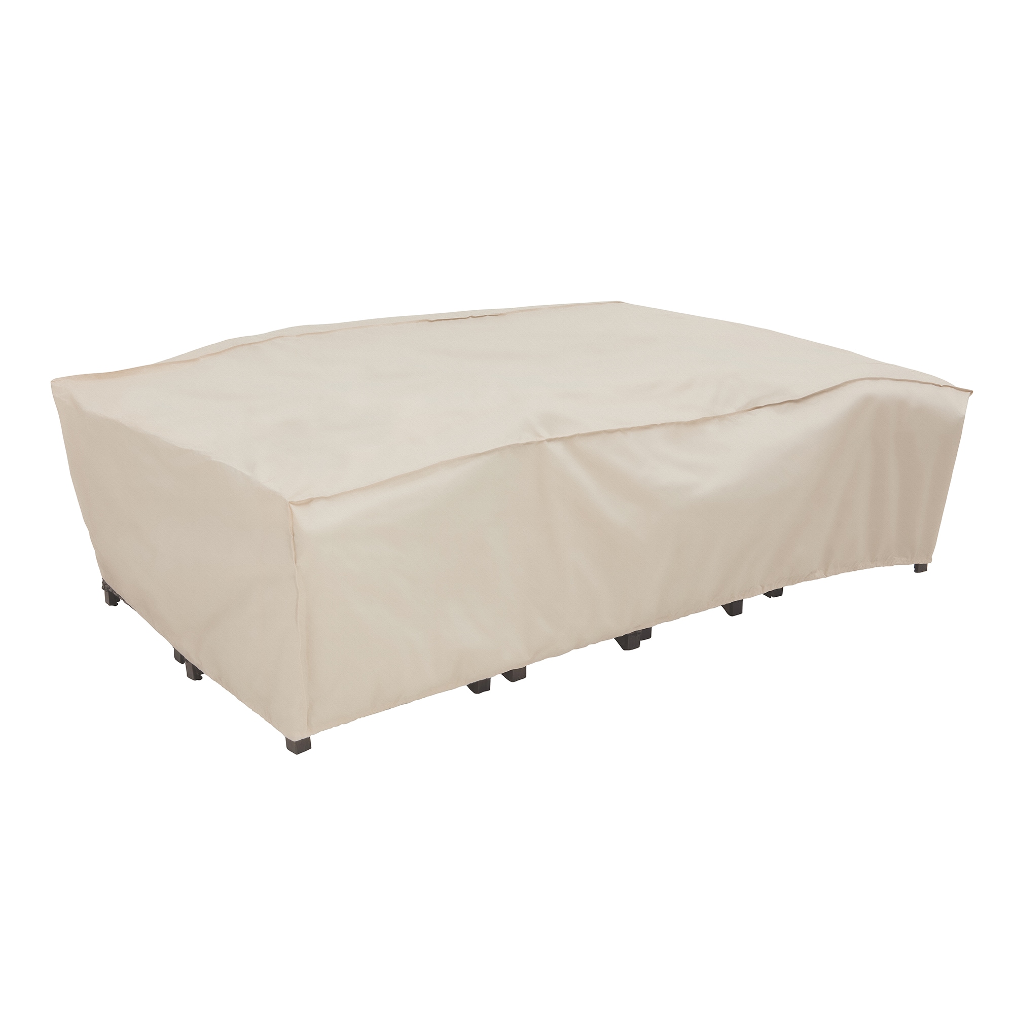 Style Selections Taupe Polyester Patio Furniture Cover For Conversation set