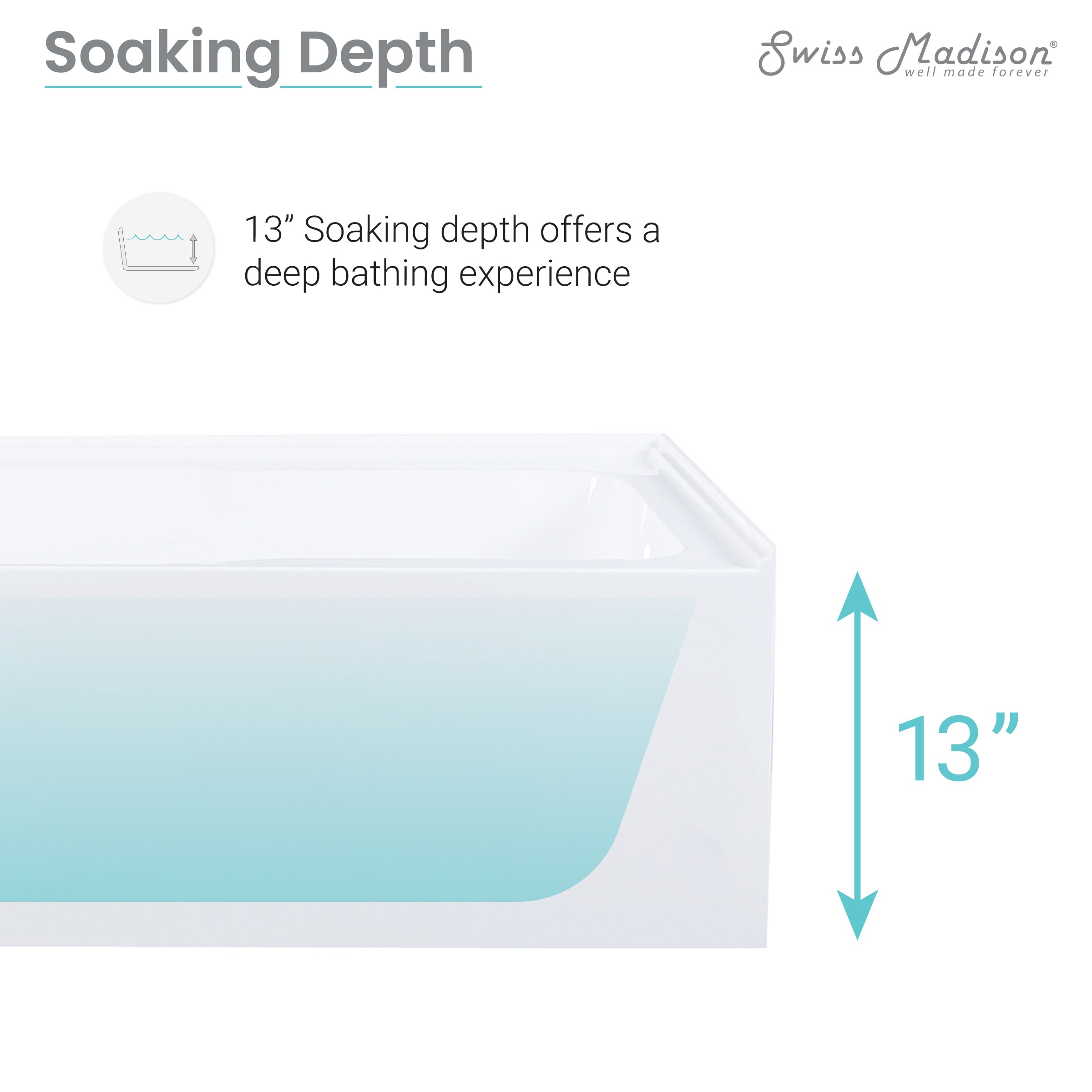 Swiss Madison SM-AB541 bathtubs - View #7