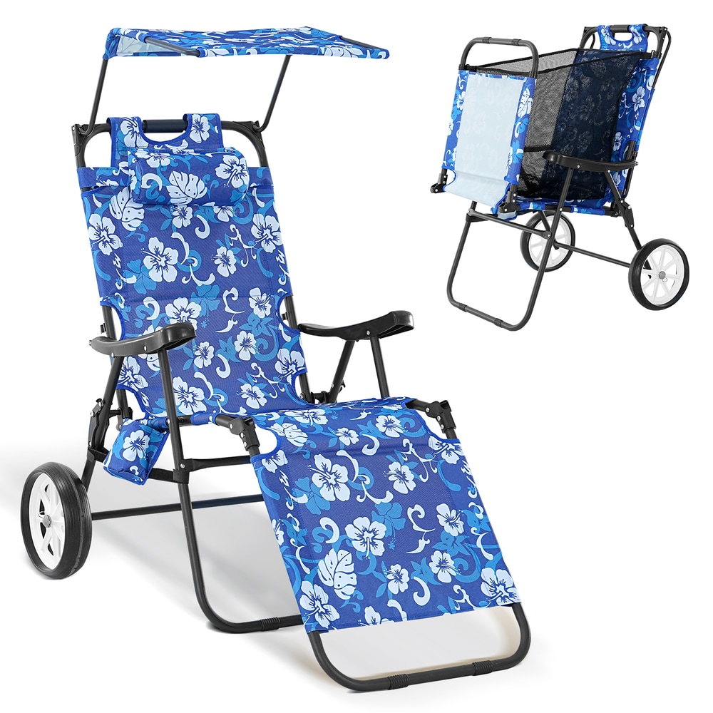 Esazn HWLYY-Y-BROWN-H-LYU Beach-Camping-Chairs - View #3