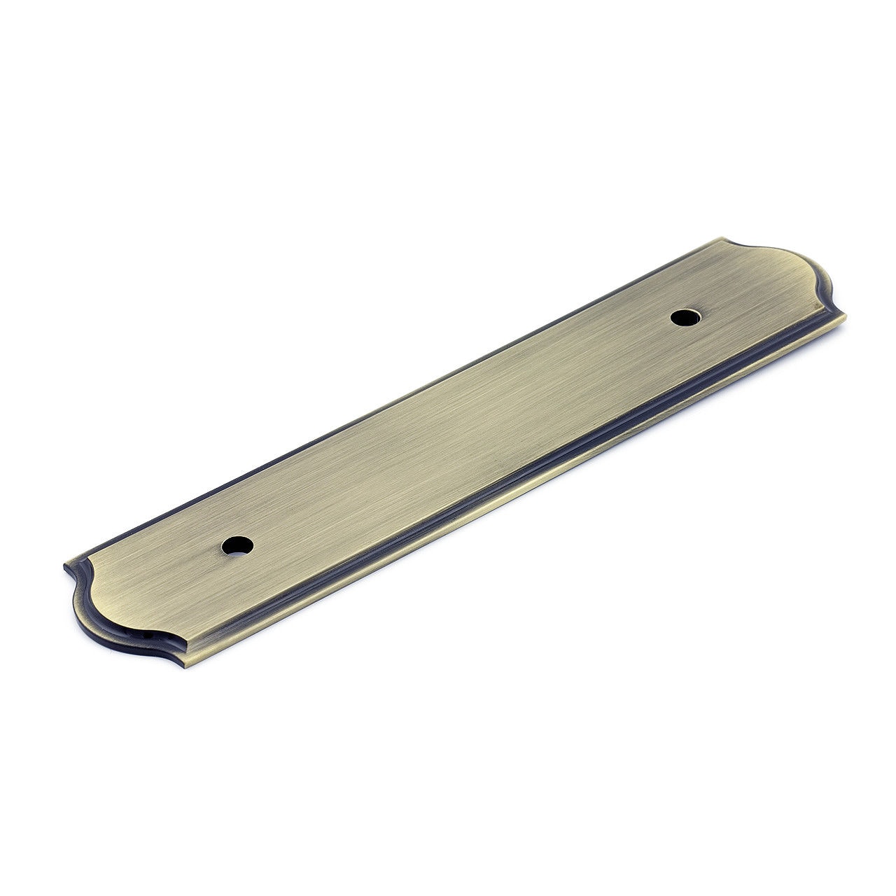 Richelieu BP104096AE Tremblant 3-3/4-in , 96mm Center to Center Antique English Rectangular Handle Drawer Pulls
