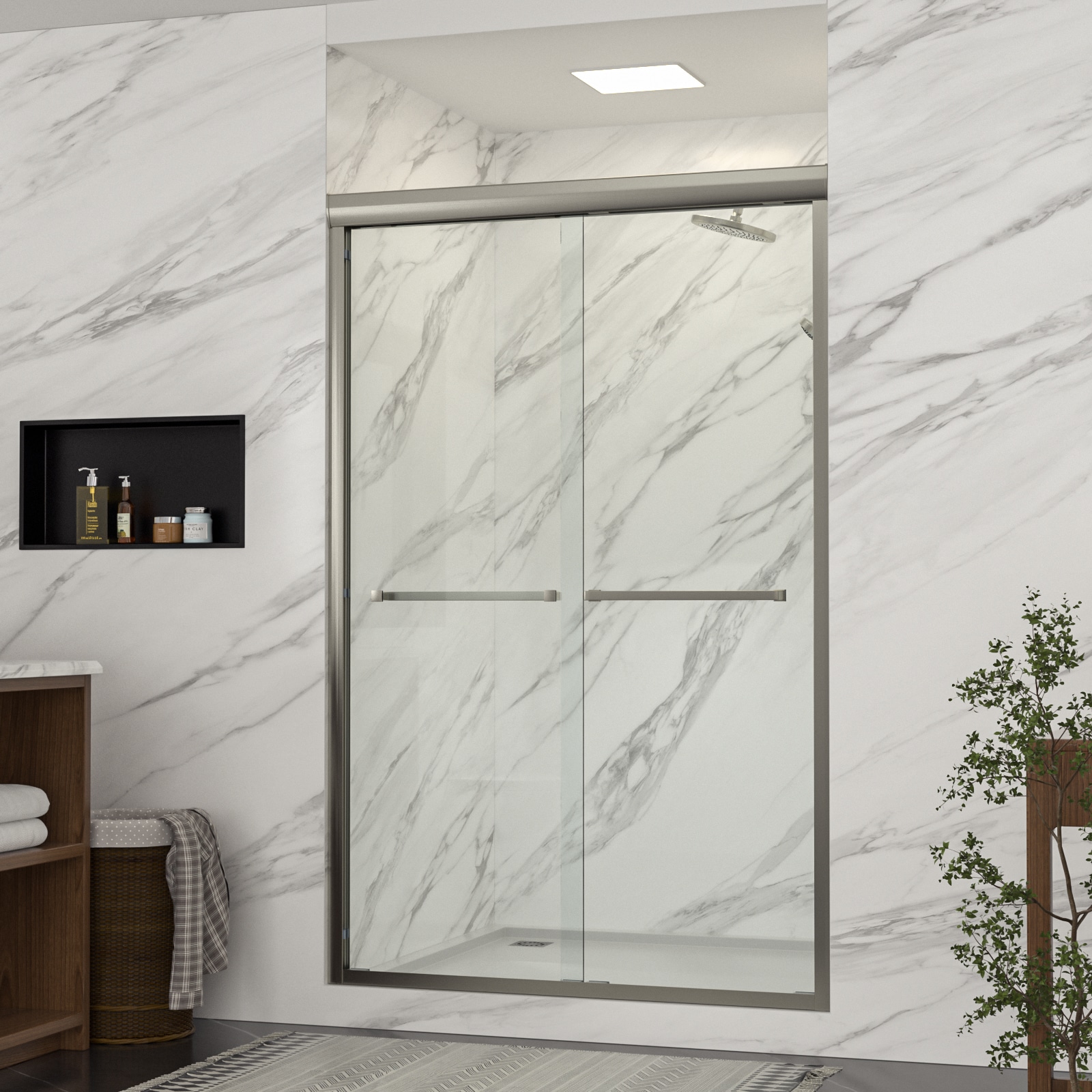 Lordear HRD-LD-6A22-48SS Shower-Doors - View #3
