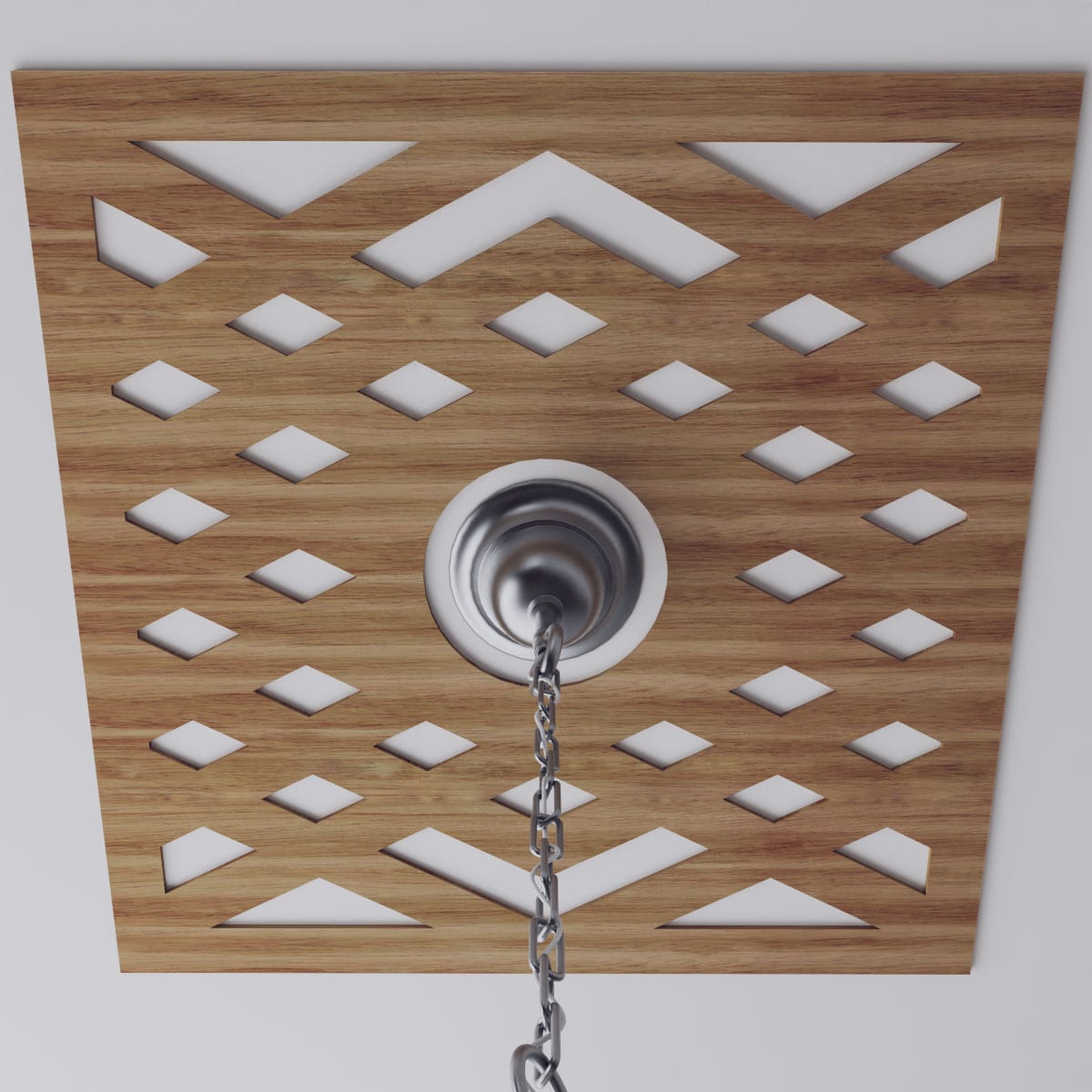 Ekena Millwork CMWP26X26X0250CHWA Ceiling-Medallions - View #11