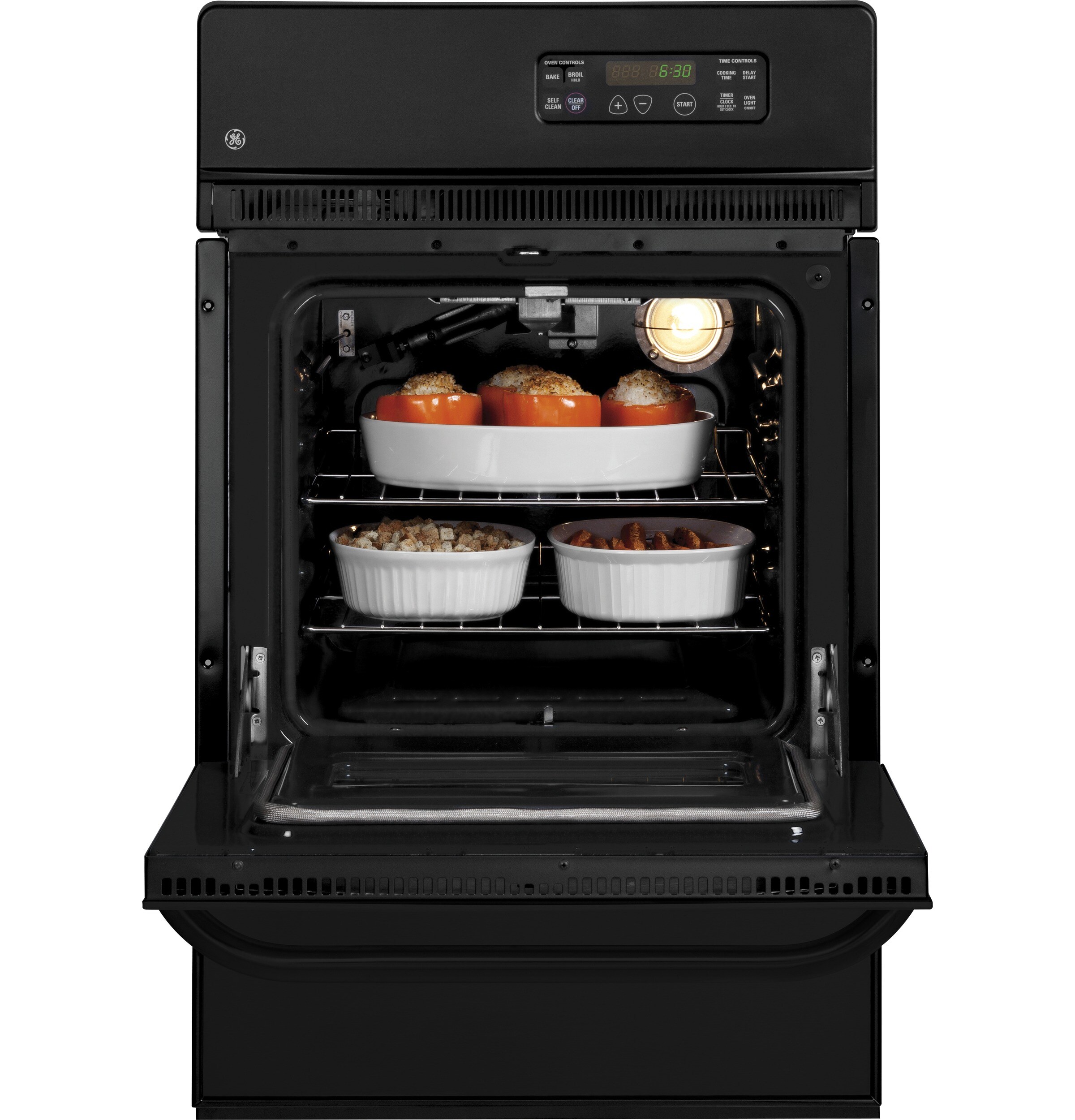 9000 SteamPro With Steam Cleaning Oven - Black