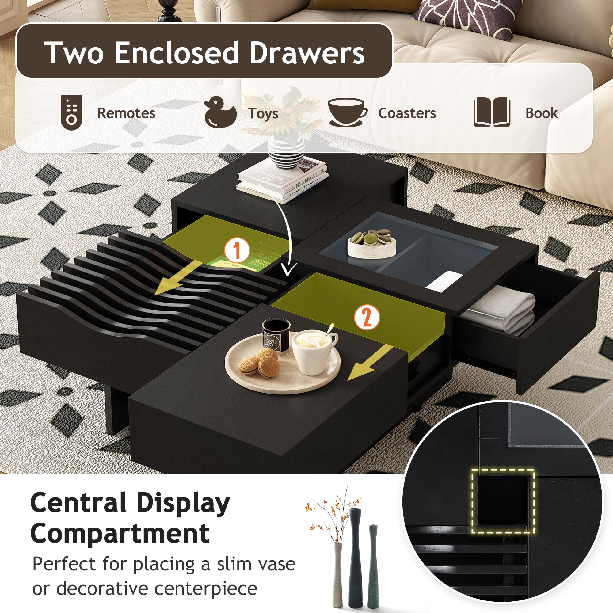 ModernLuxe L3P-N724P270432B Coffee-Tables - View #8