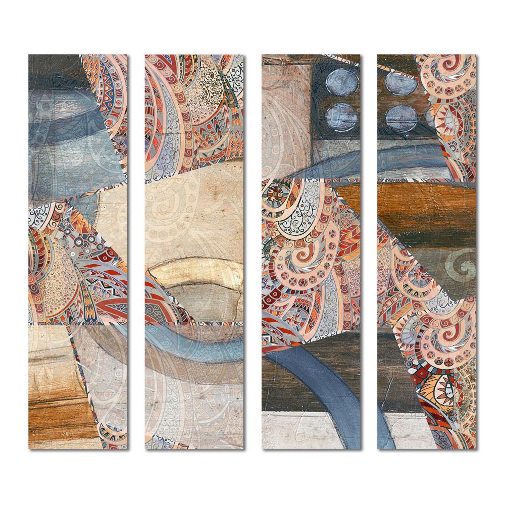 Instant Mosaic 1030102 Upscale Designs 32-Pack Multicolor 3-in x 12-in Glossy Glass Random Wall Tile