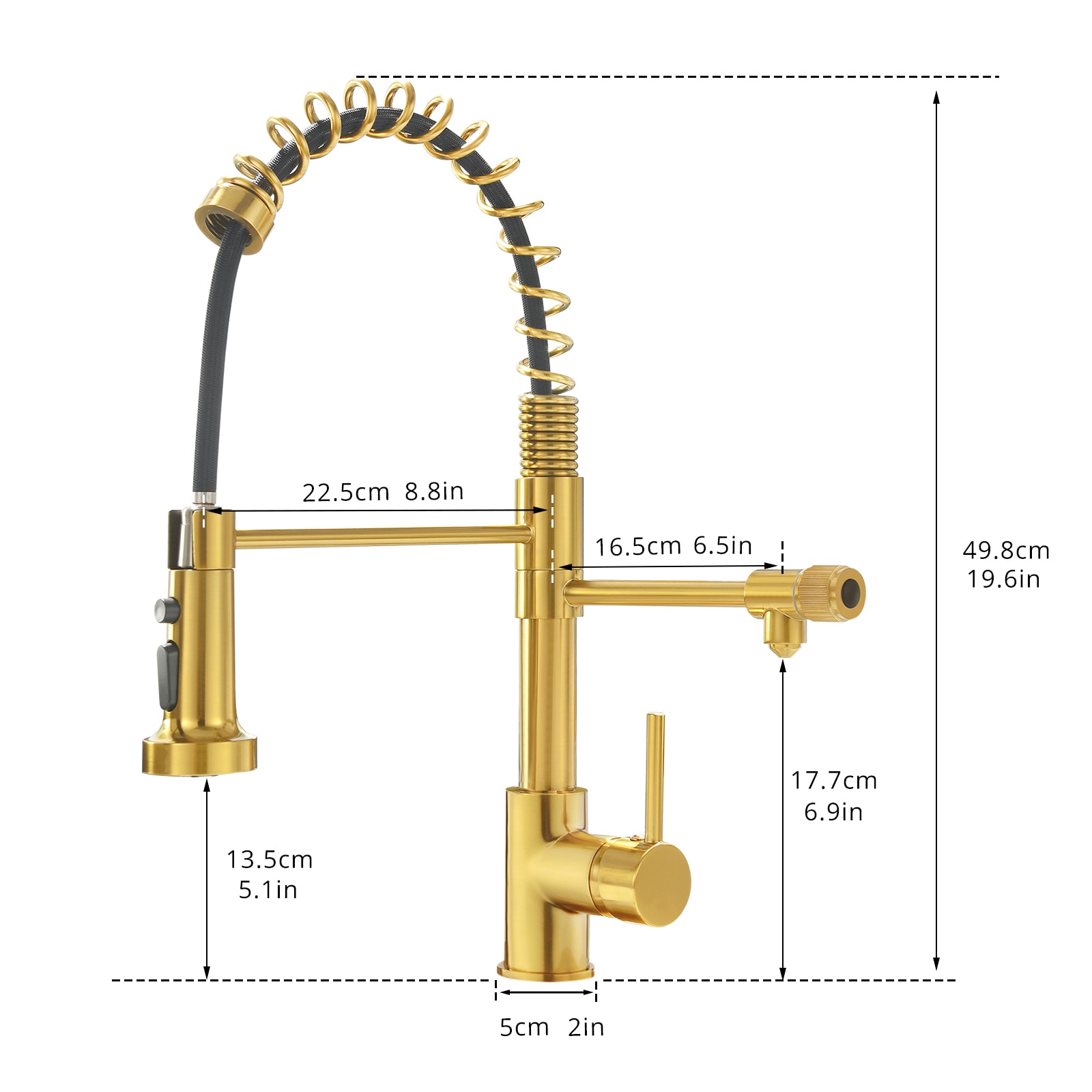 WELLFOR WAQ7006NS Kitchen-Faucets - View #7