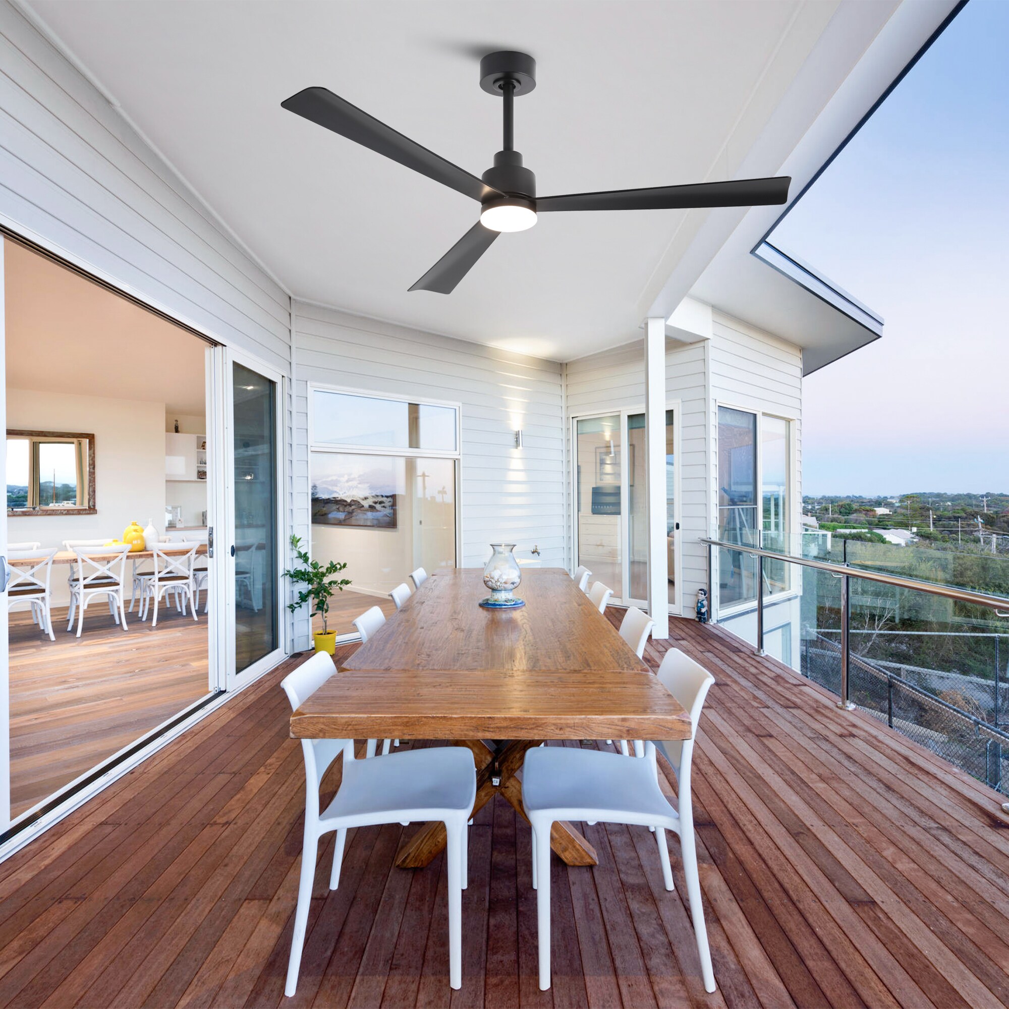Parrot Uncle F6014BK Ceiling-Fans - View #3