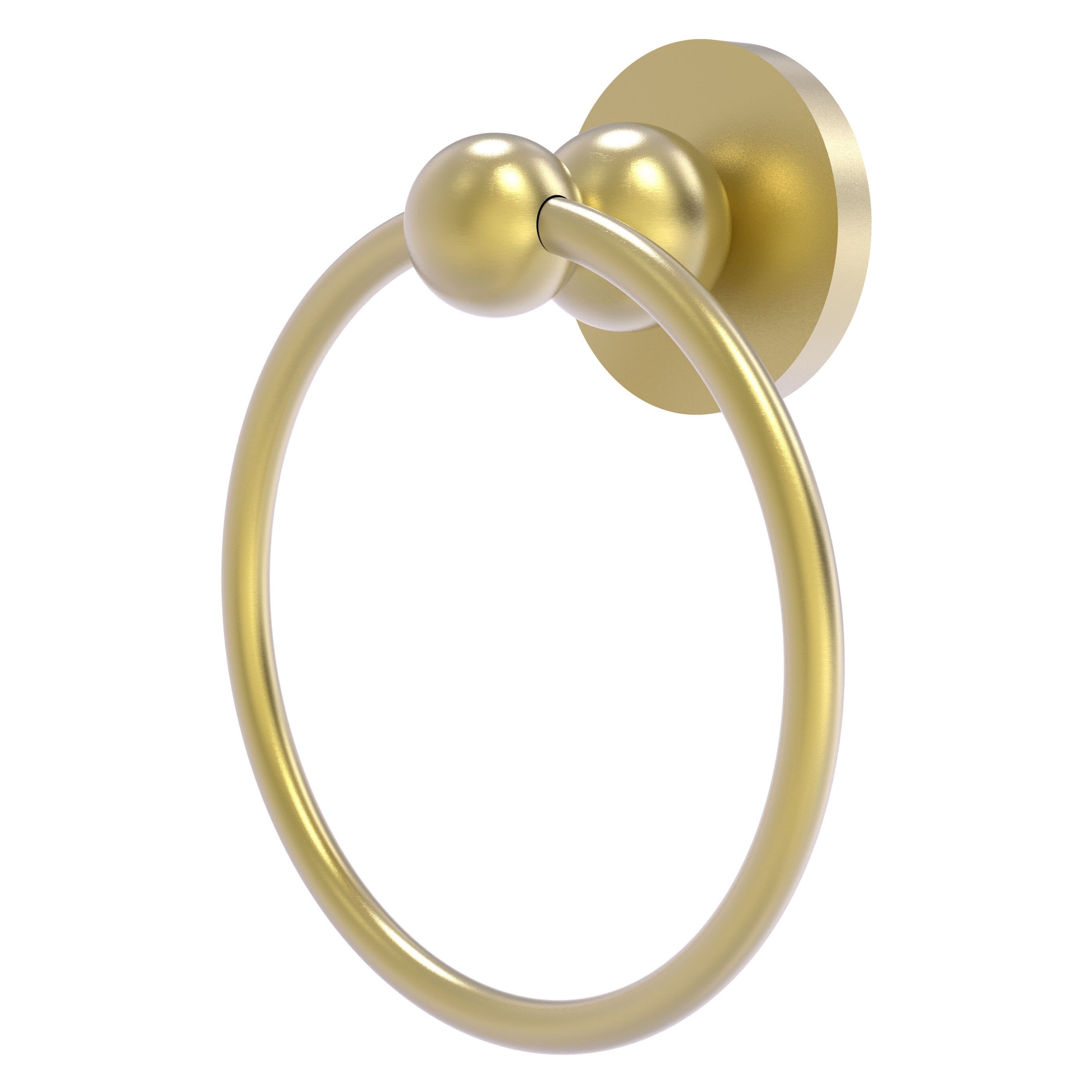 Allied Brass BL-16-SBR Bolero Satin Brass Wall mount Single Towel Ring