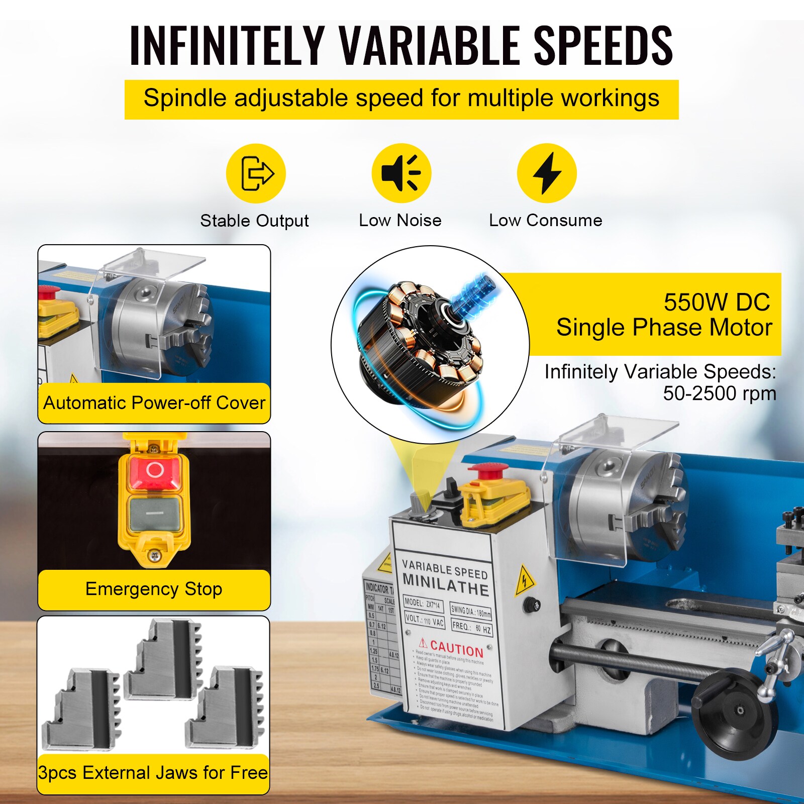 SVOPES SVOPESJSMNCC703776V1 Wood-Lathes - View #5