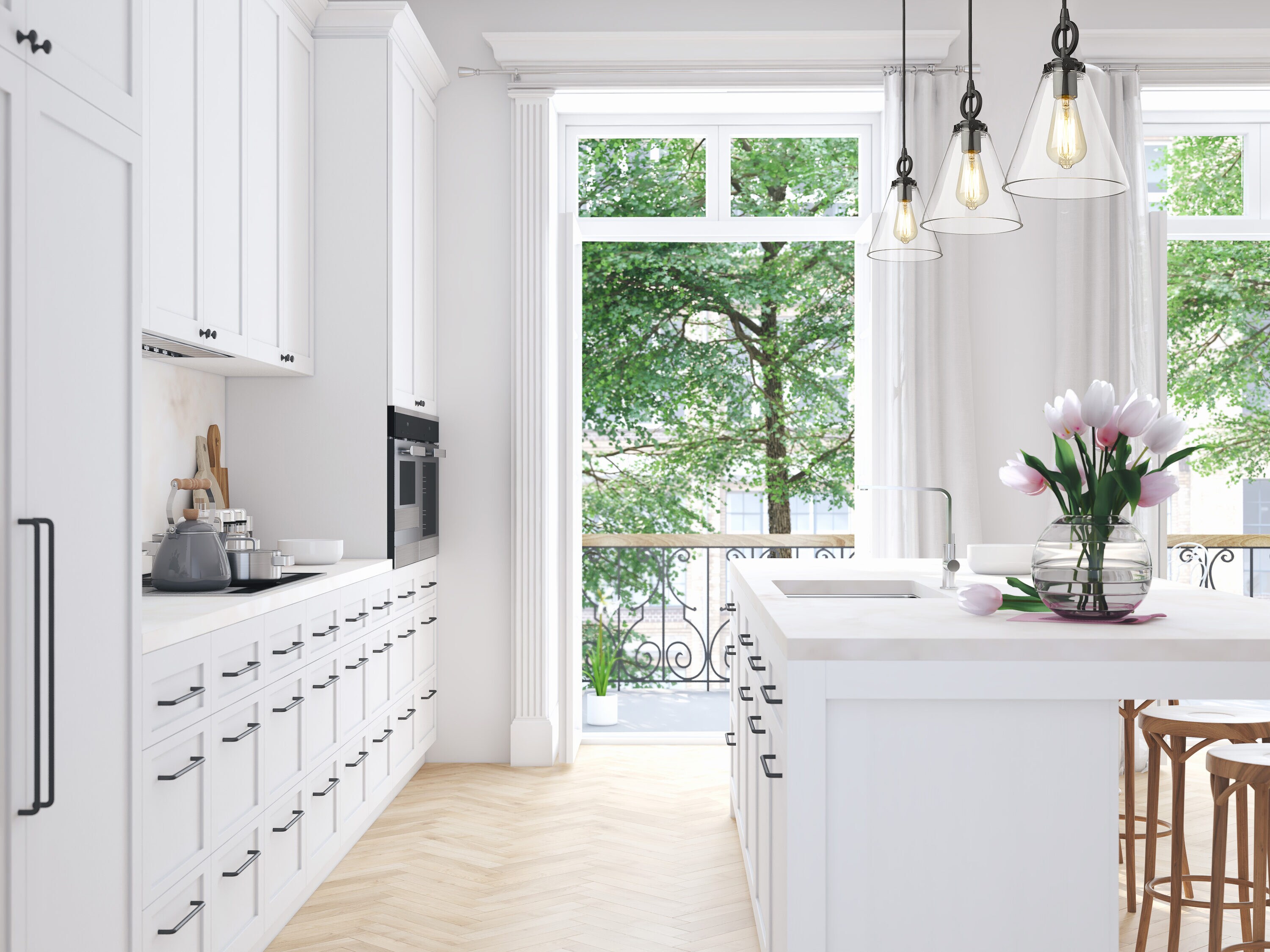 Z-Lite 3034P8-MB Pendant-Lights - View #6