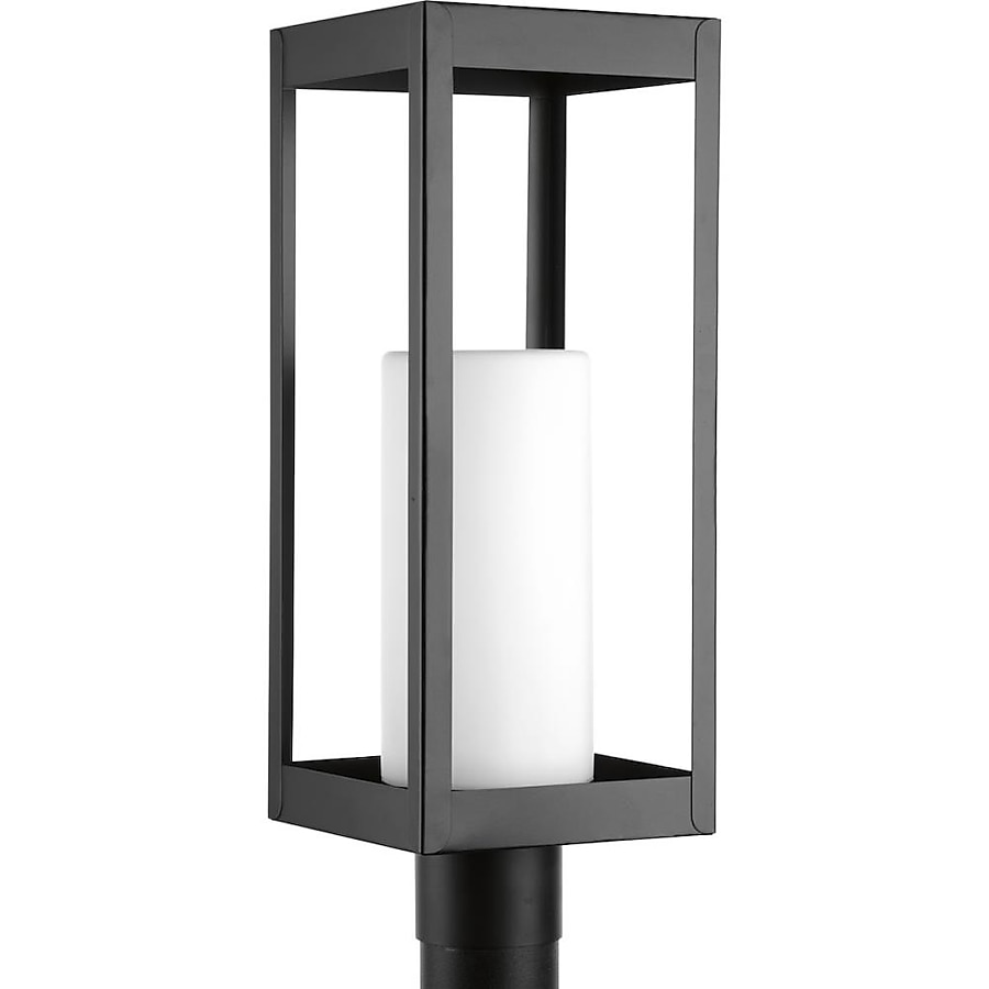Progress Lighting Patewood 100-Watt 19.375-in Black Modern/Contemporary Post Light Progress Lighting Patewood 100-Watt 19.375-in Black Modern/Contemporary Post Light