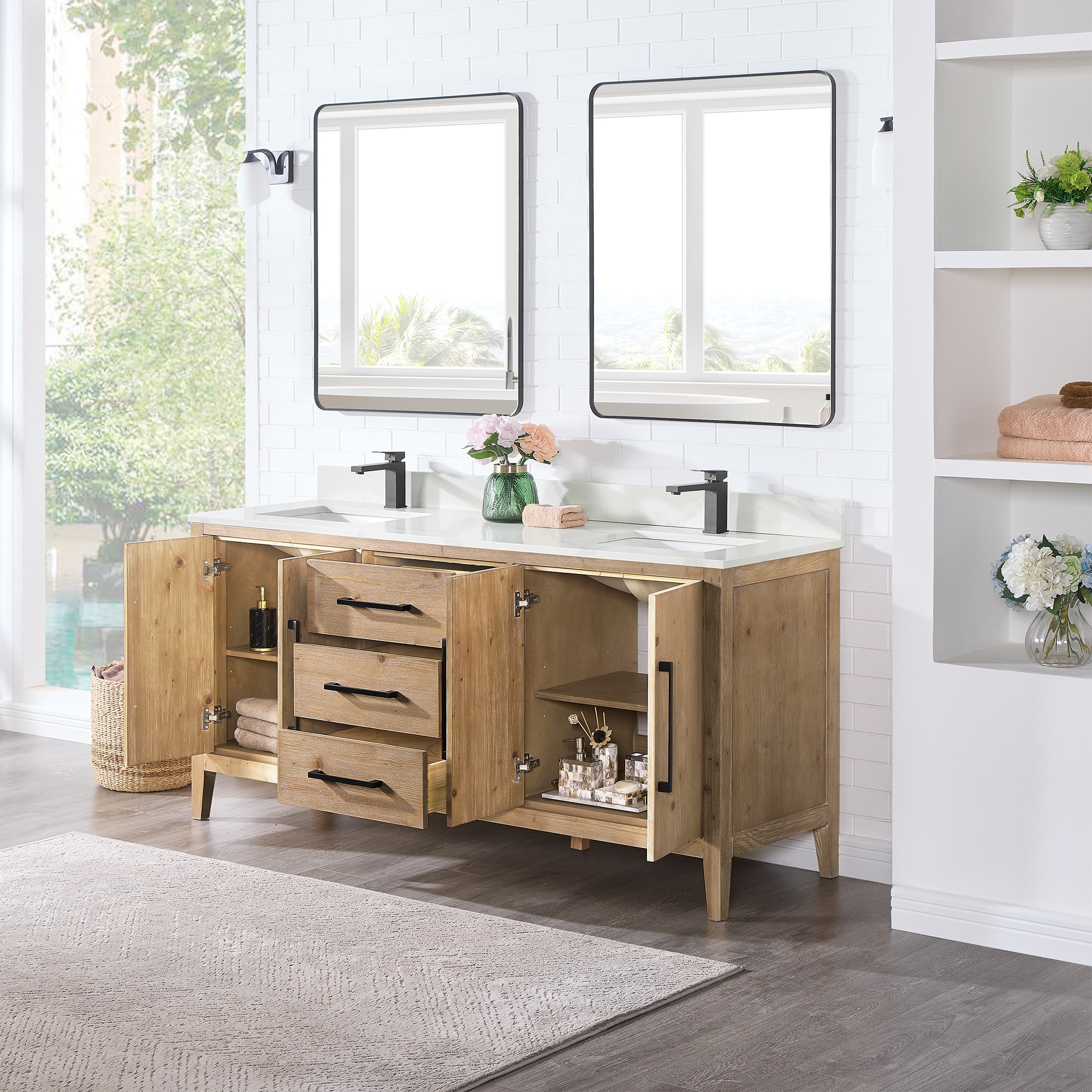 Altair 558072-WF-CWQ Bath-Vanity-Combo - View #3