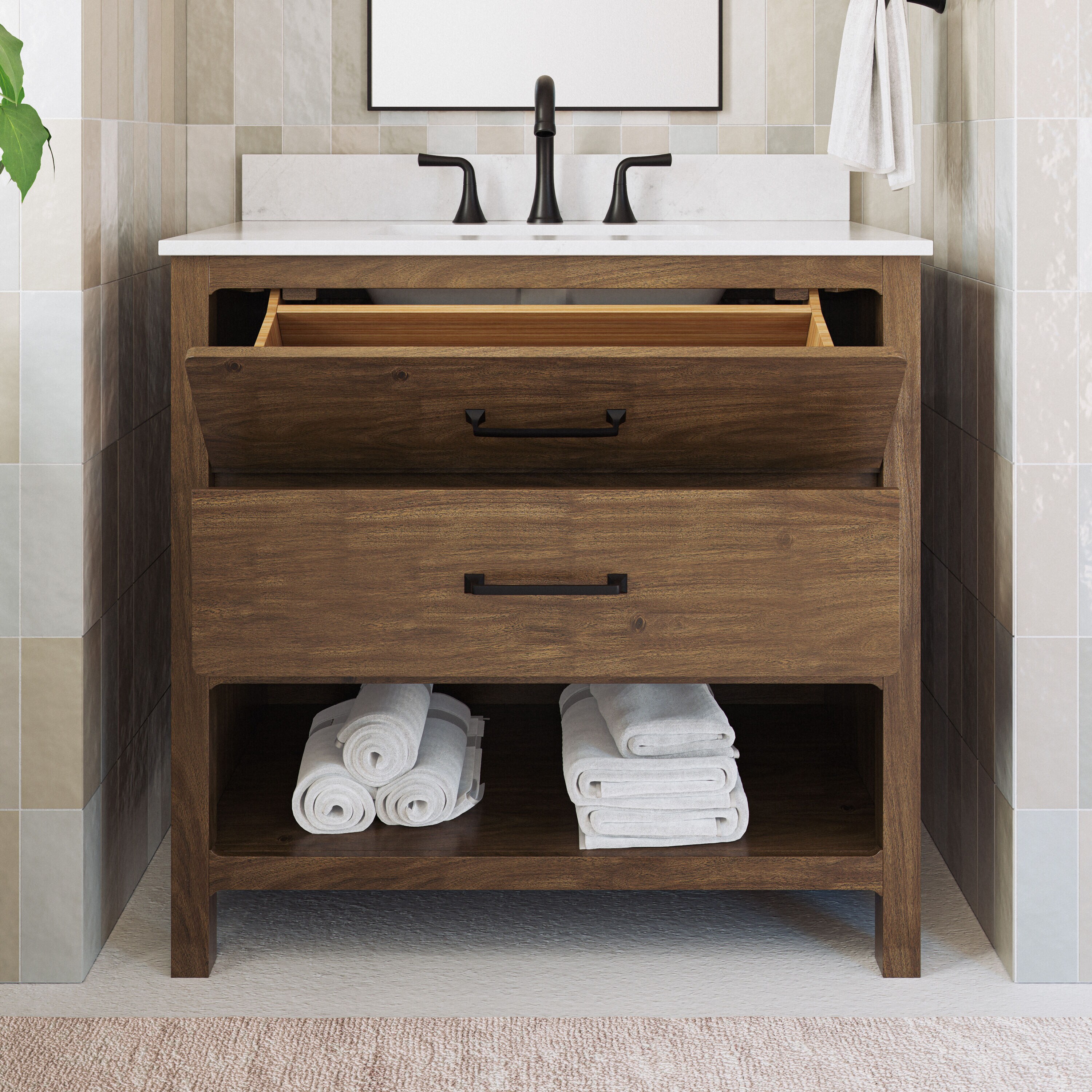 allen + roth LWSLH36V Bath-Vanity-Combo - View #4