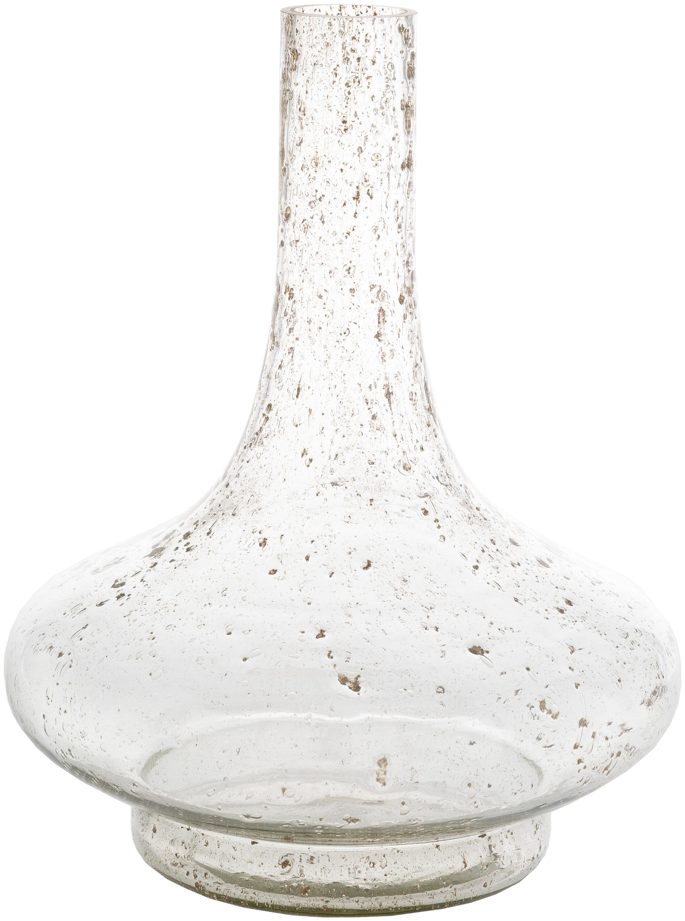 Livabliss MIT-001 Clear Glass Modern Vase