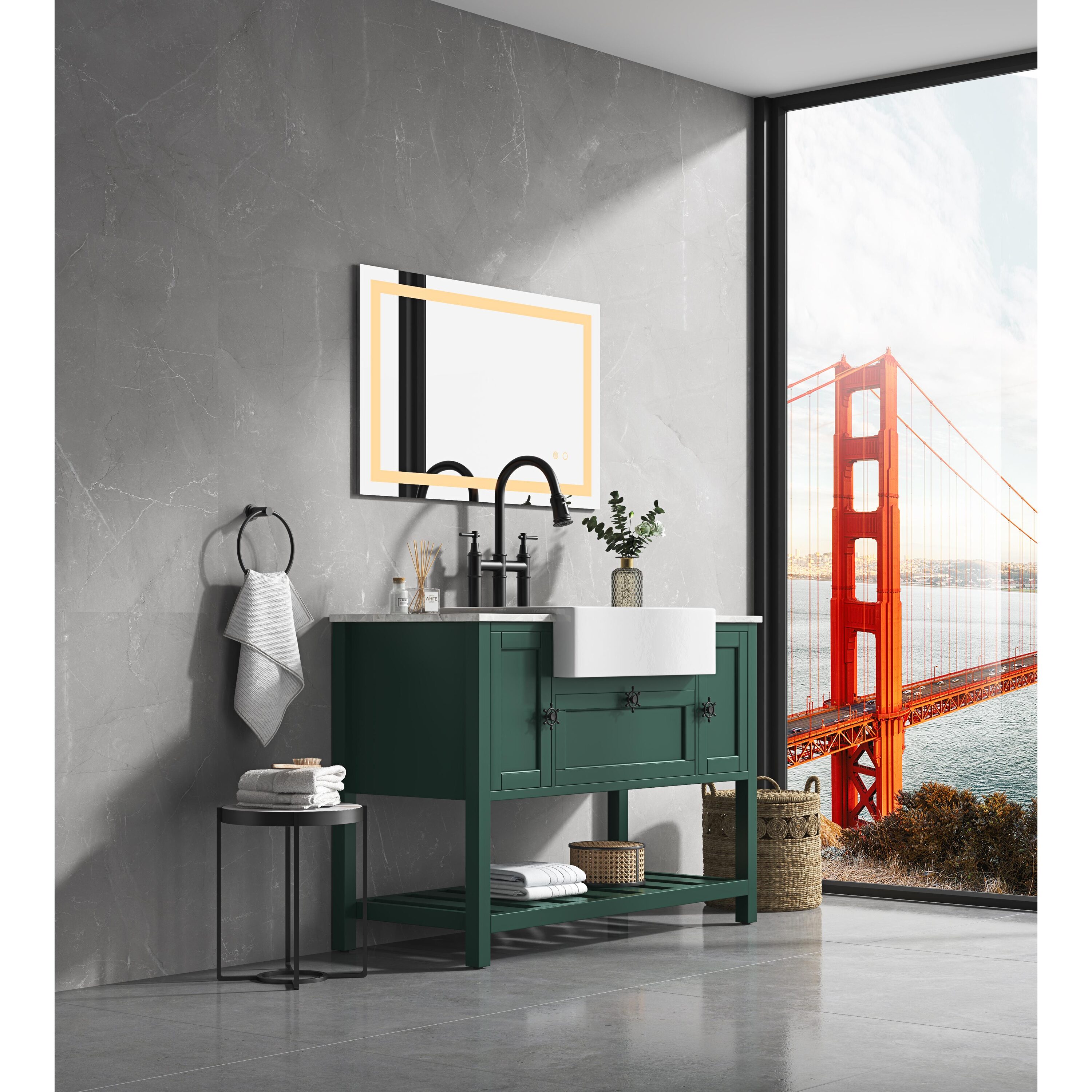 Bayfeve BF-177823-MIR Framed-Bath-Mirrors - View #11