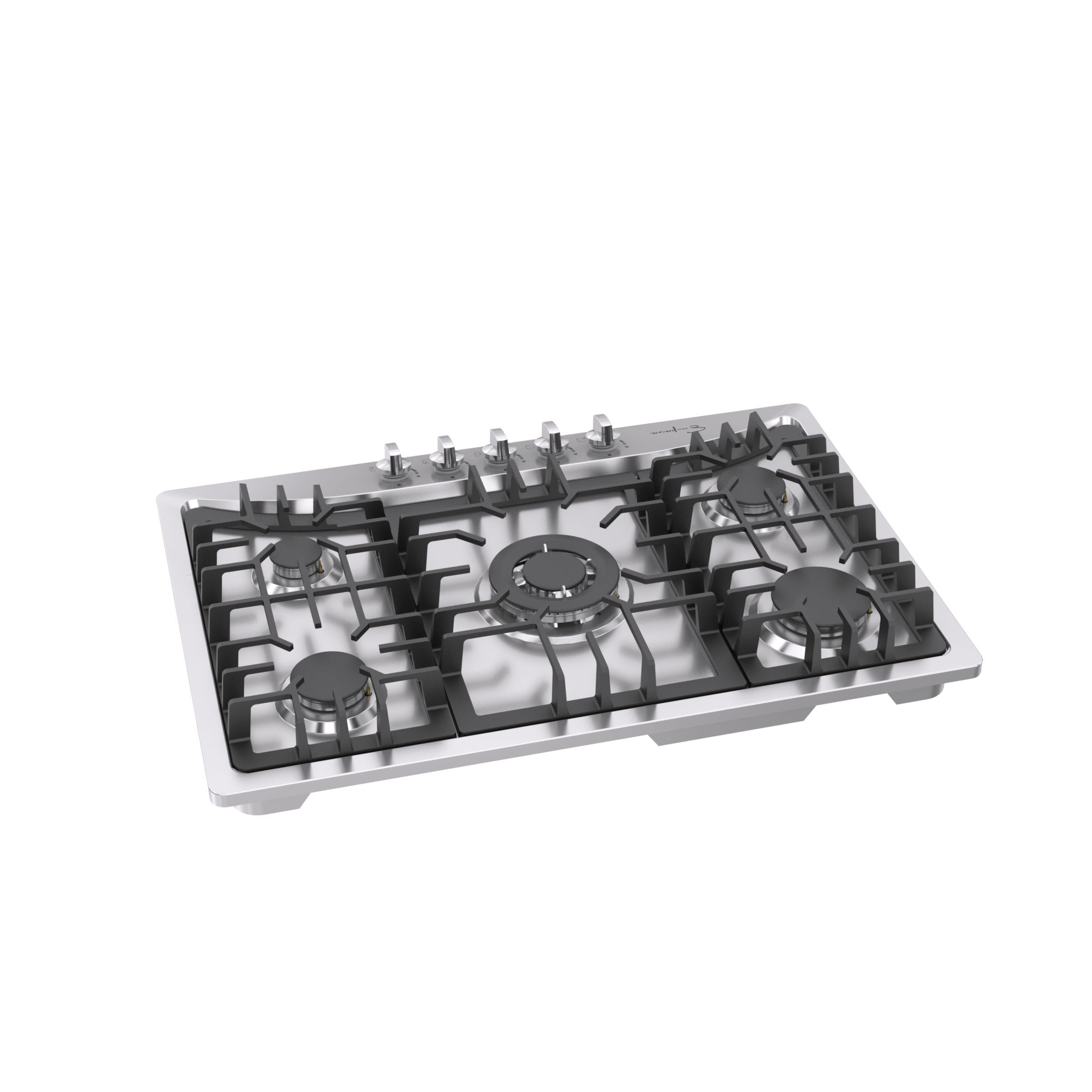 Empava 30 Stainless Steel 5 Italy Sabaf Burners Stove Top Gas Cooktop EMPV-30GC0A2 