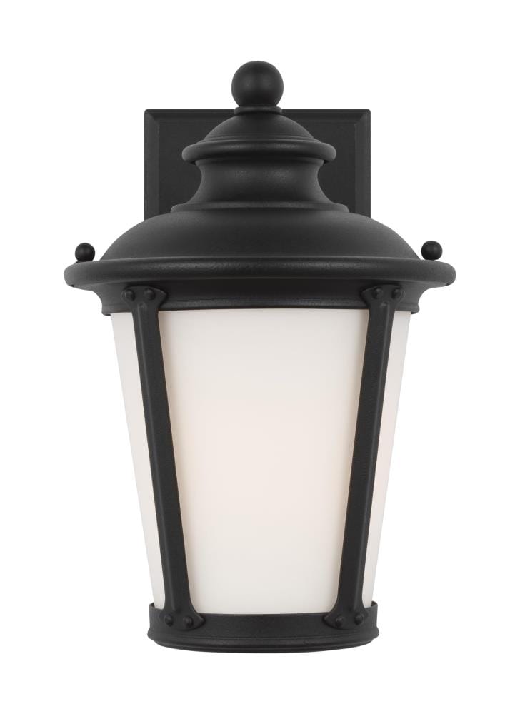 Generation Lighting 88240-12 Cape May 1 -Light 10.5-in H Black Hardwired