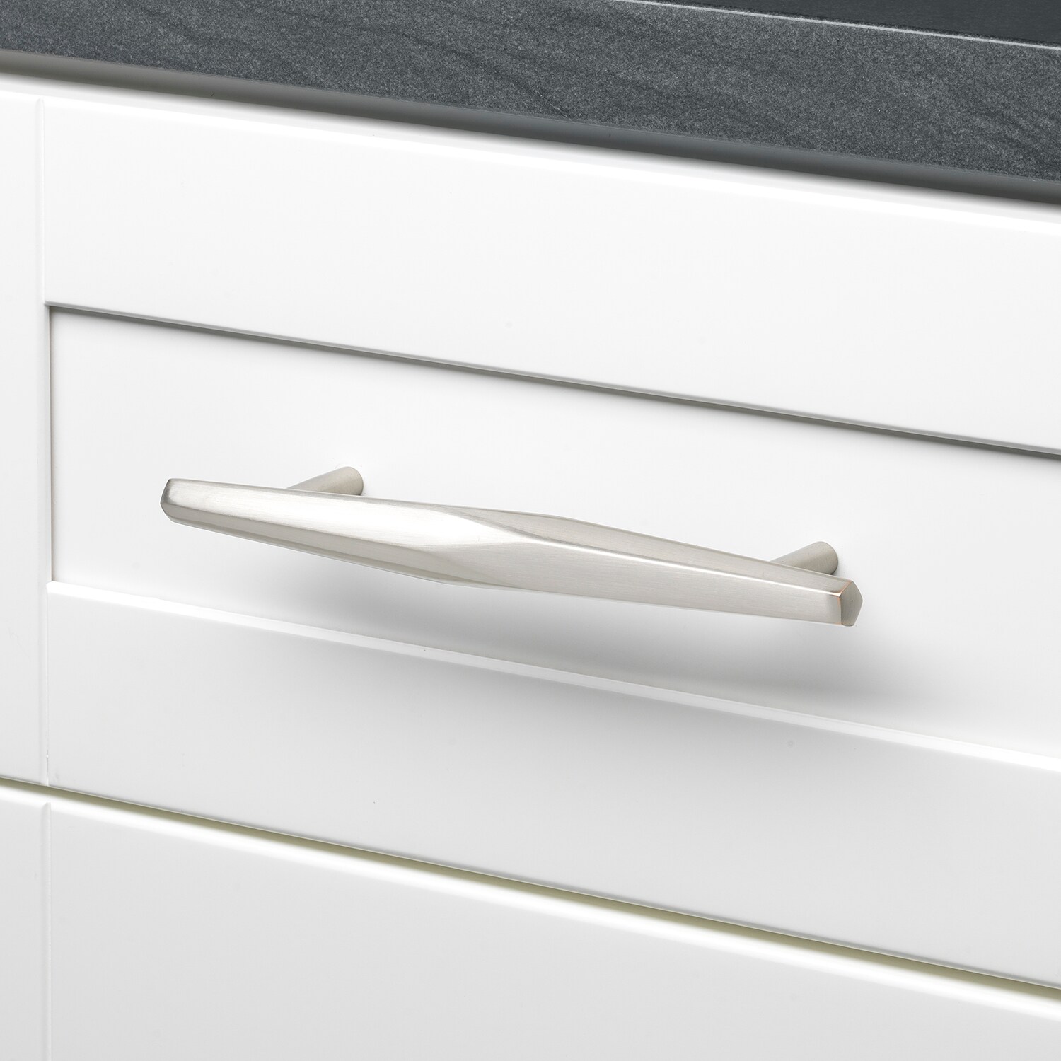 GlideRite Hardware 4789-128-SN-10 Cabinet-Pulls - View #3