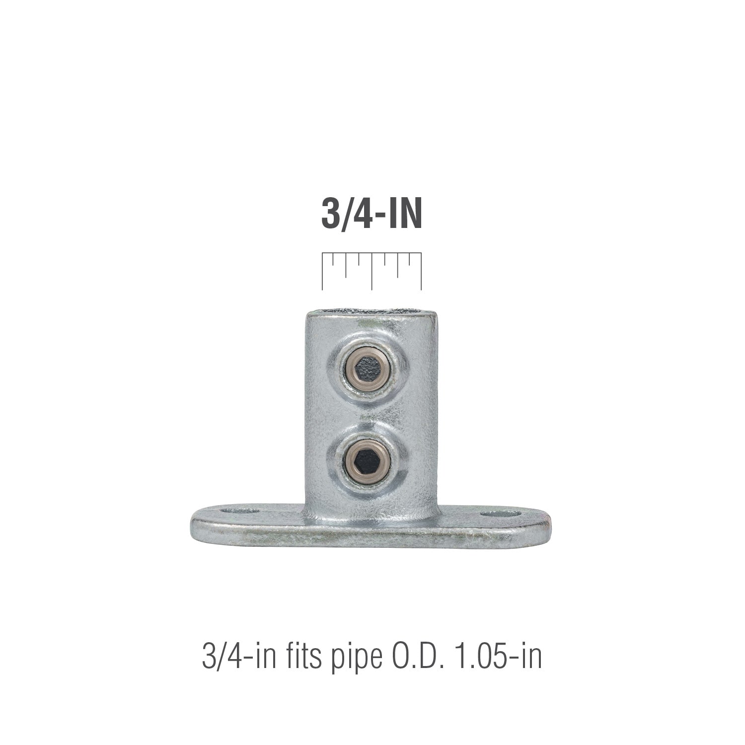 SteelTek 673-204HC Structural-Pipe-Fittings - View #3