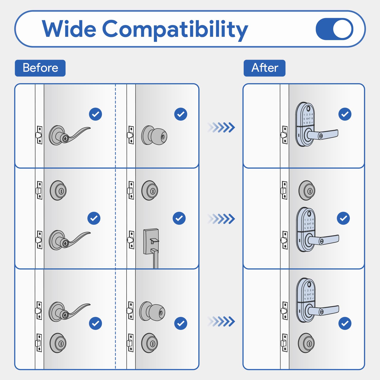 Phewnyzo LPW0804W443 Electronic-Door-Locks - View #6