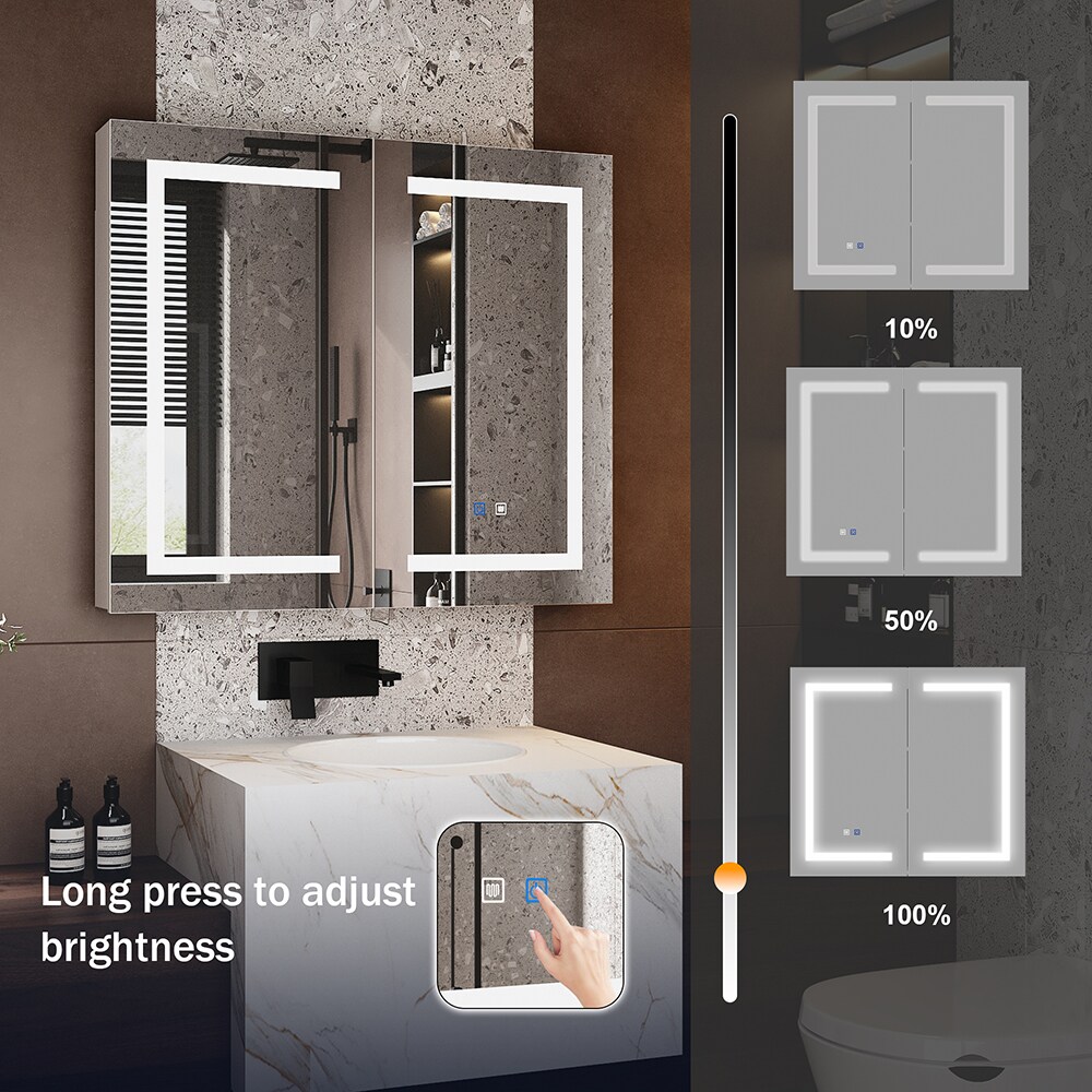 Homsee V-KF390074-01 Bathroom-Wall-Cabinets - View #9